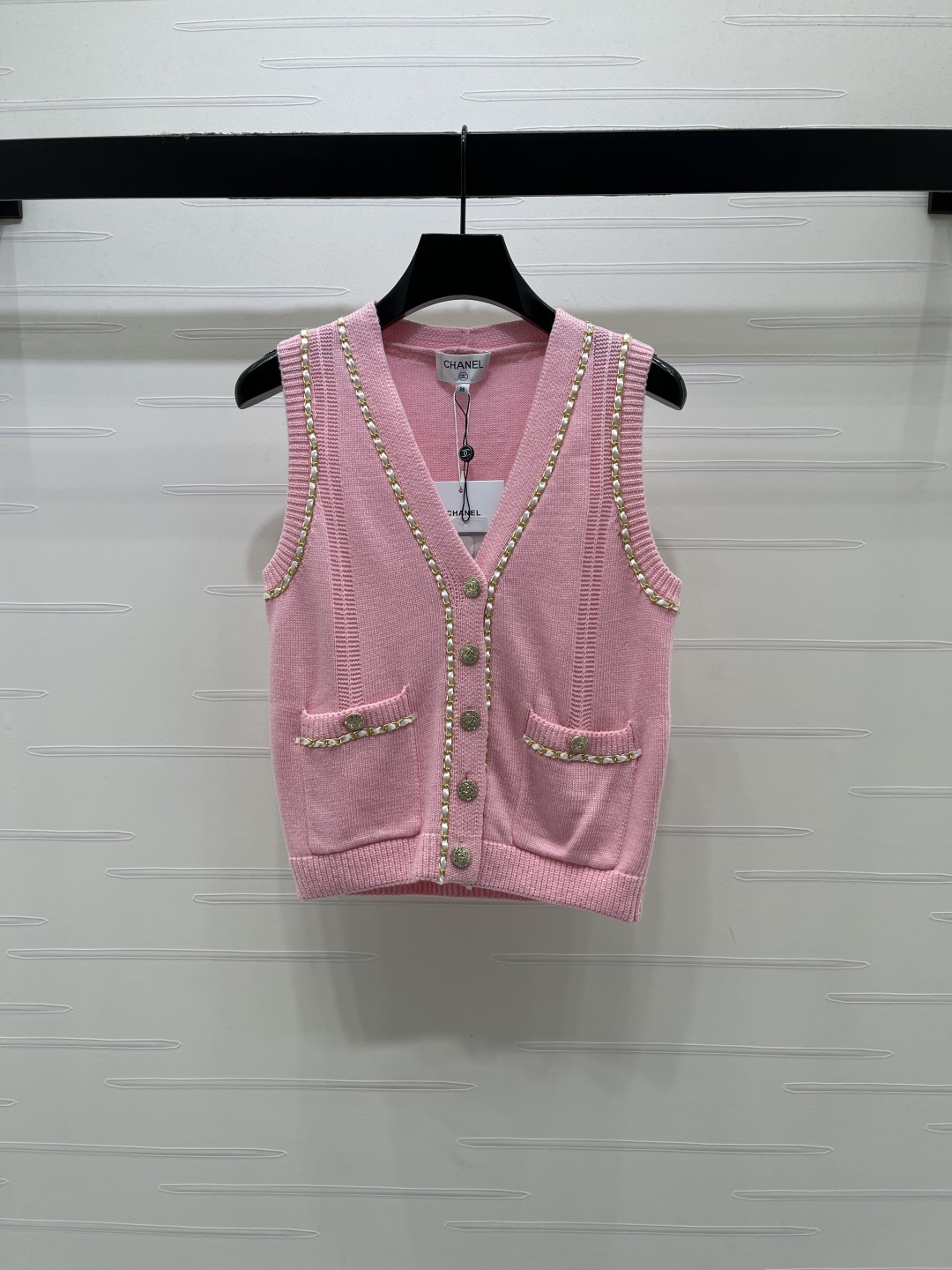 샤넬 여성 브이넥 나시 탑 레플리카 19015 Chanel Women T Shirt