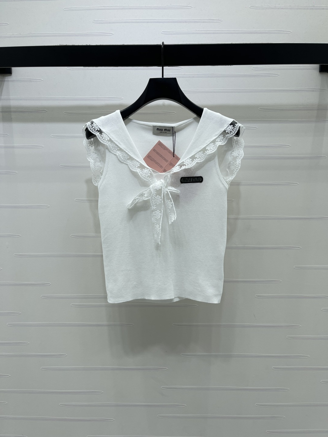 미우미우 여성 반팔 102026 Miu Miu T Shirt