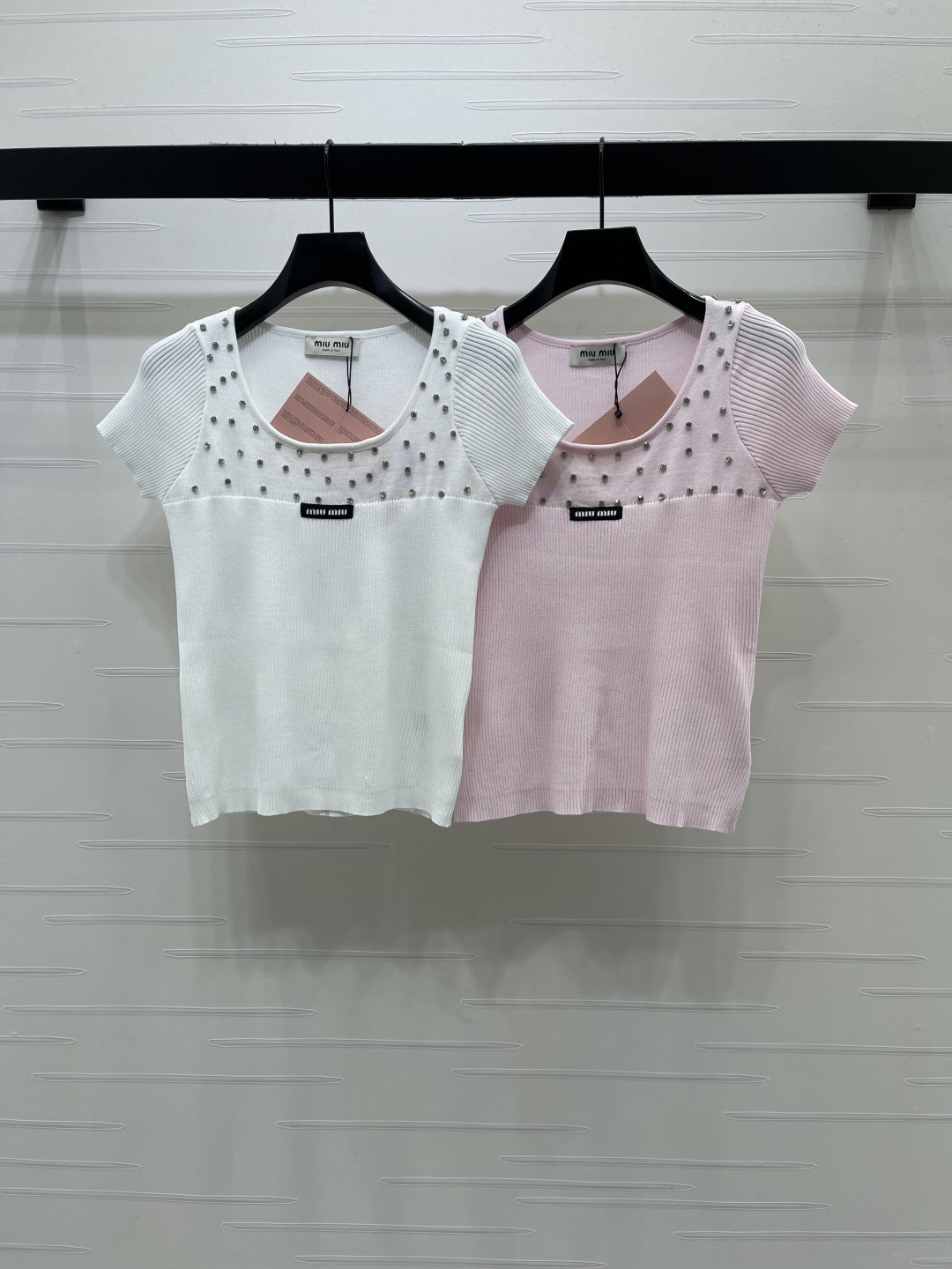 미우미우 여성 반팔 SS 52433