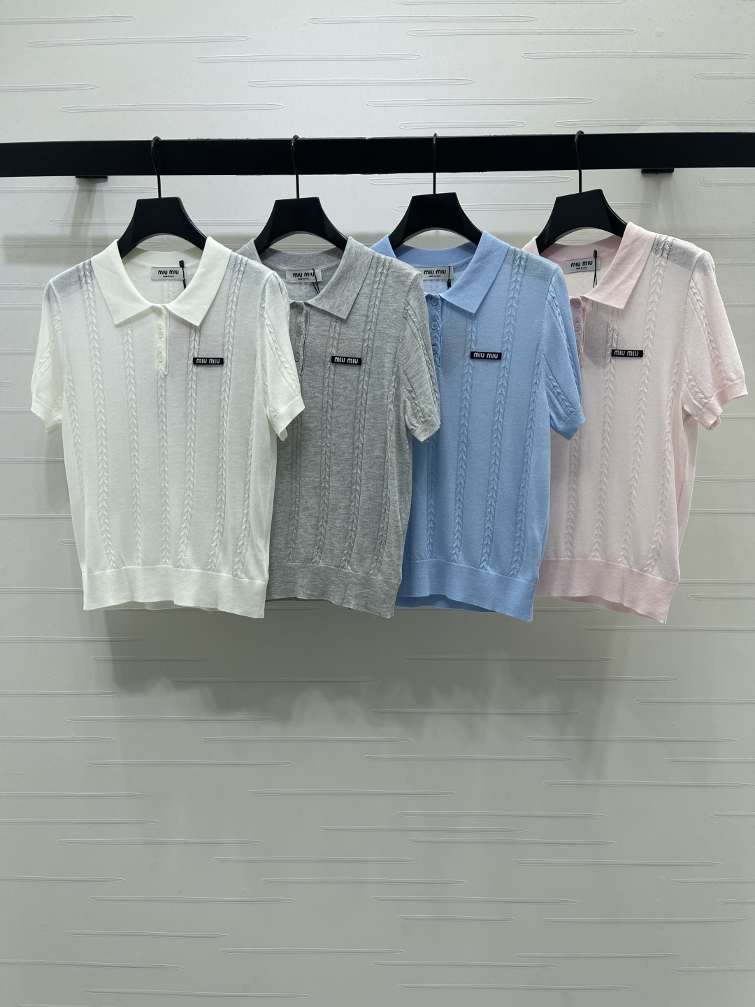 미우미우 여성 반팔 SS 52423 Miu Miu Women T Shirt