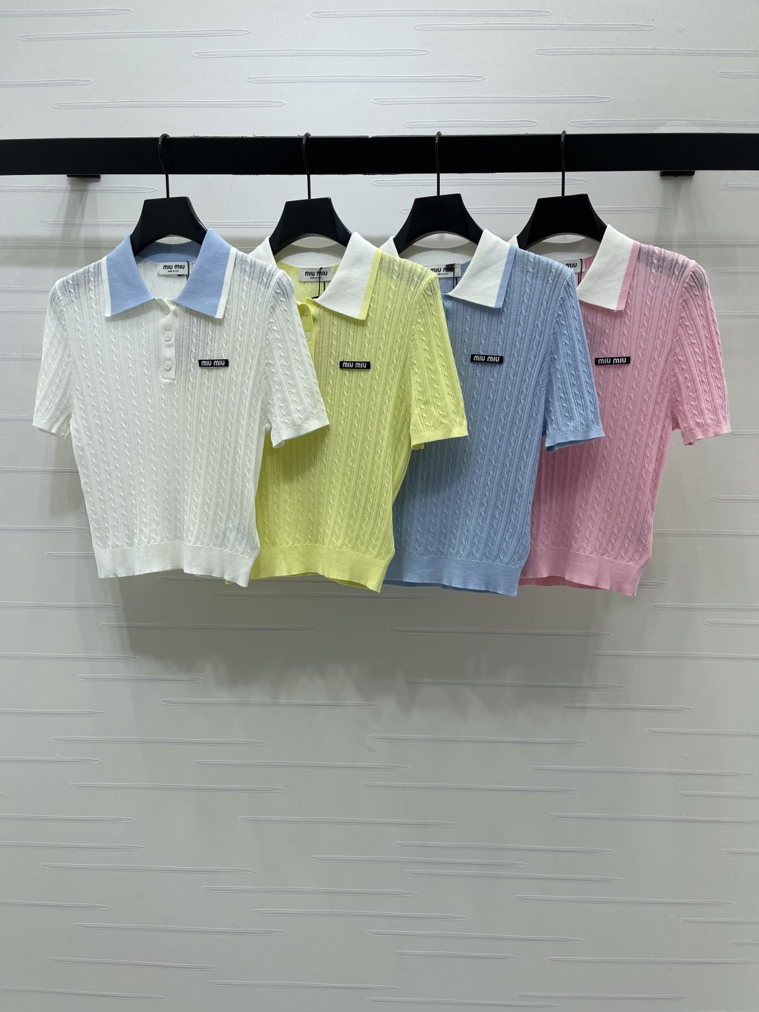 미우미우 여성 반팔 101825 Miu Miu T Shirt