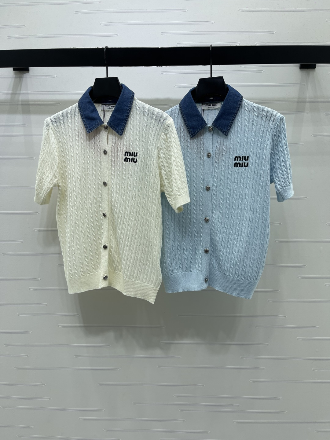 미우미우 여성 반팔 101817 Miu Miu T Shirt