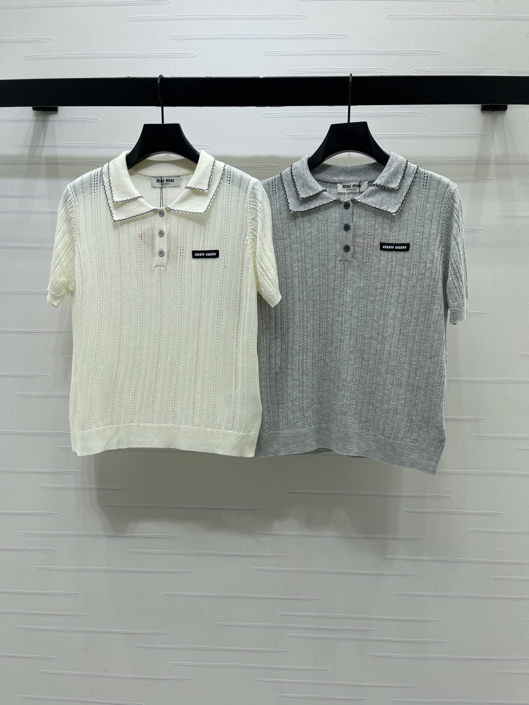 미우미우 여성 반팔 101790 Miu Miu T Shirt