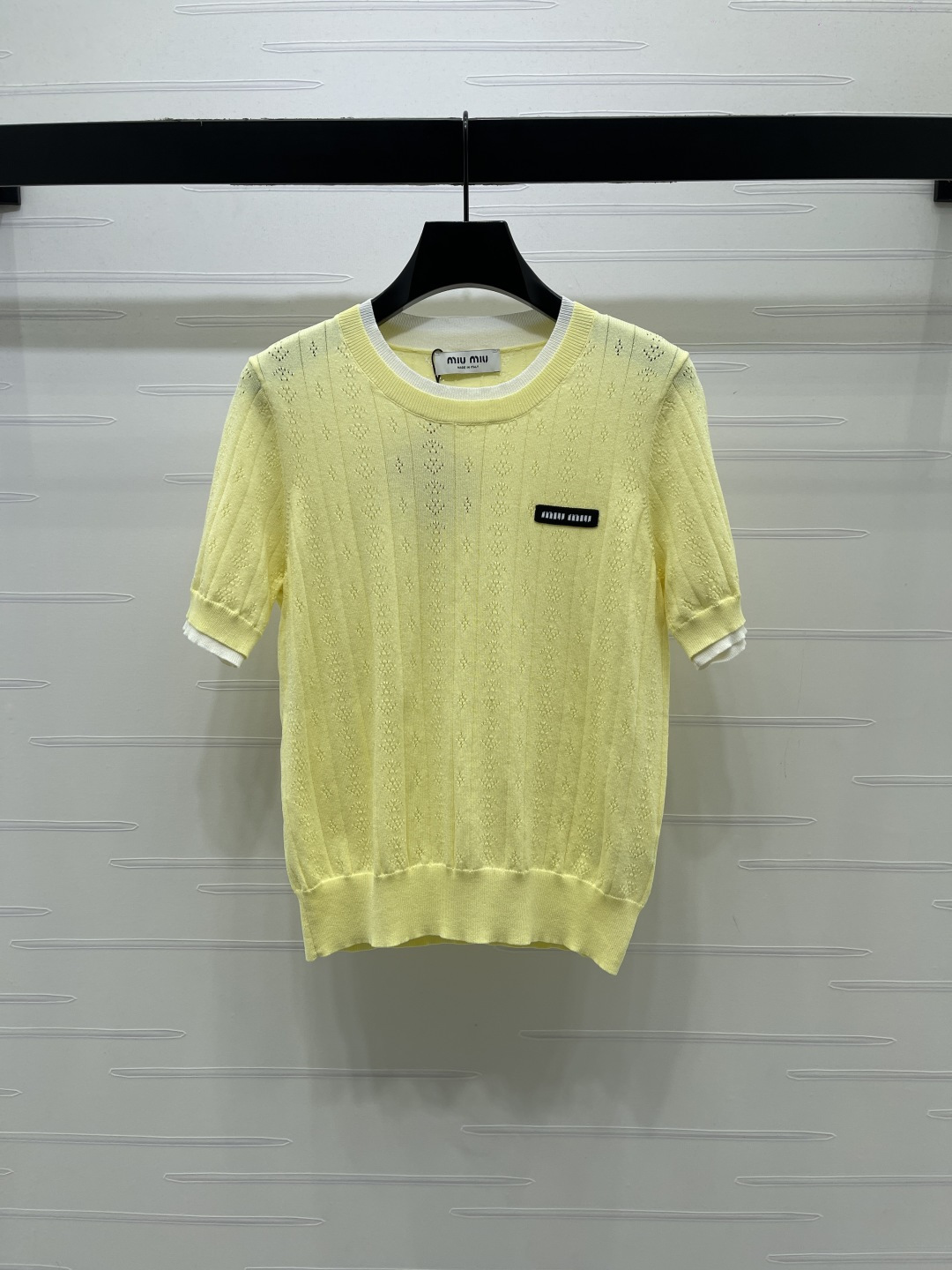 미우미우 여성 반팔 101791 Miu Miu T Shirt