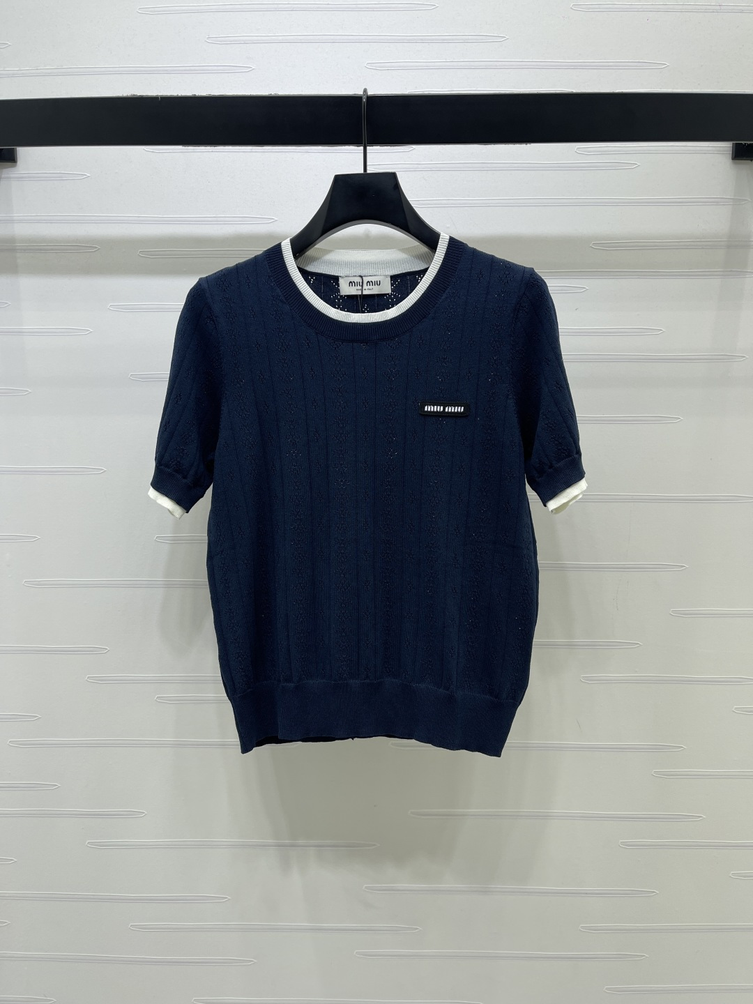 미우미우 여성 반팔 101792 Miu Miu T Shirt