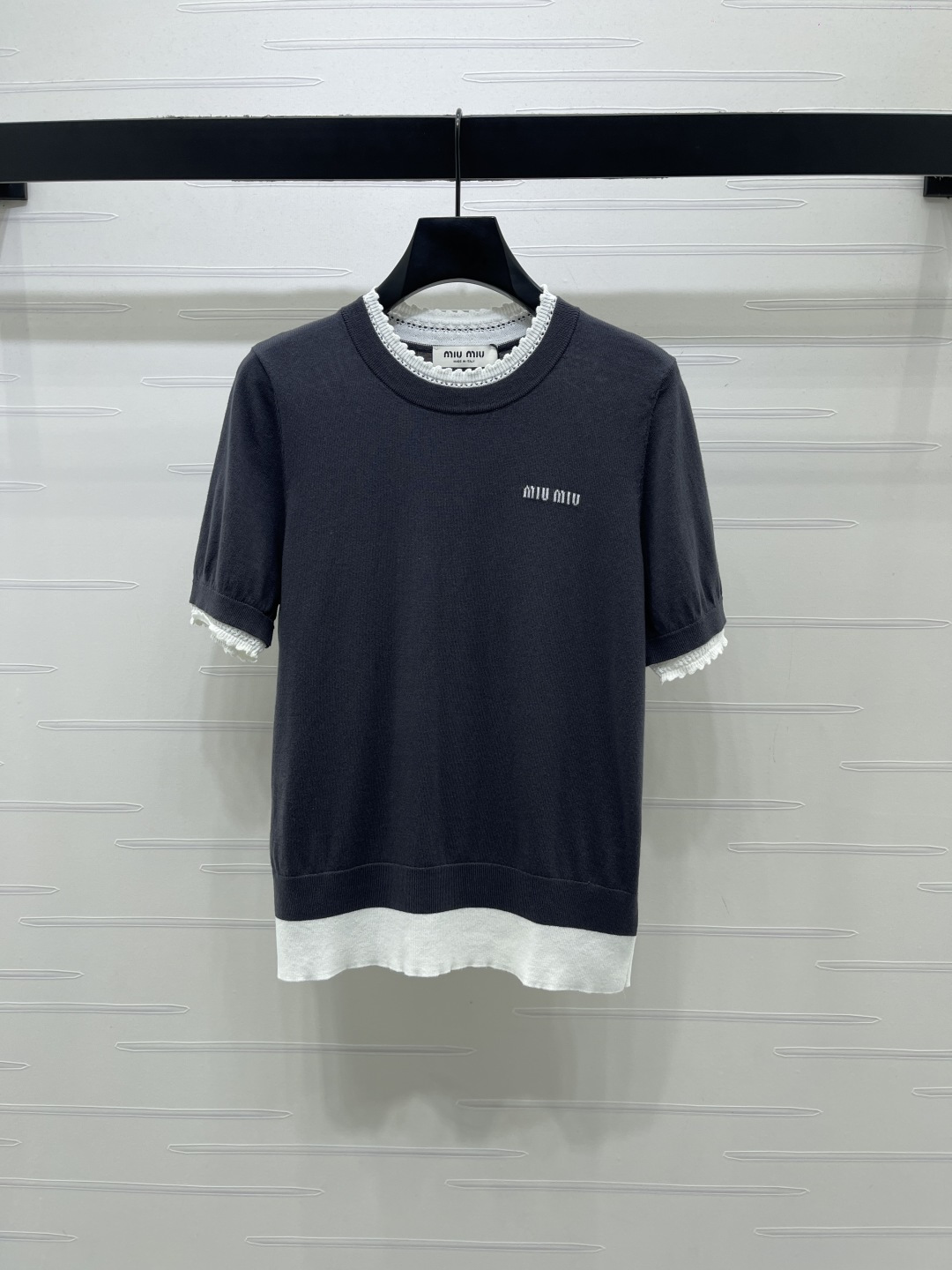미우미우 여성 반팔 101776 Miu Miu T Shirt