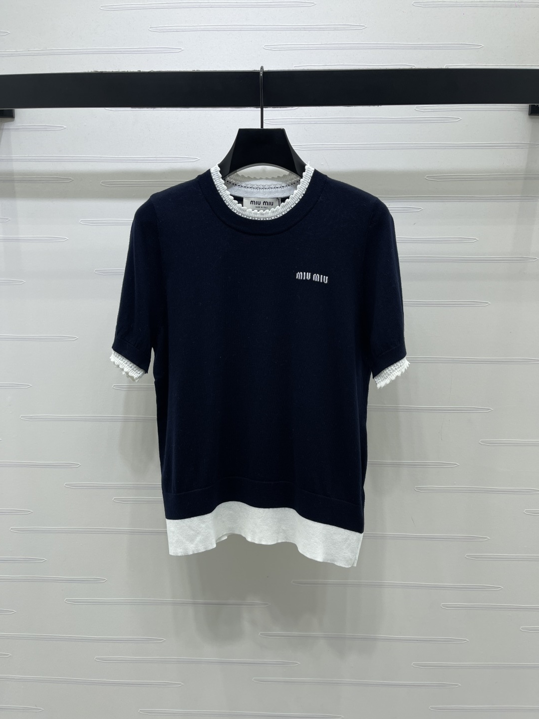 미우미우 여성 반팔 101777 Miu Miu T Shirt