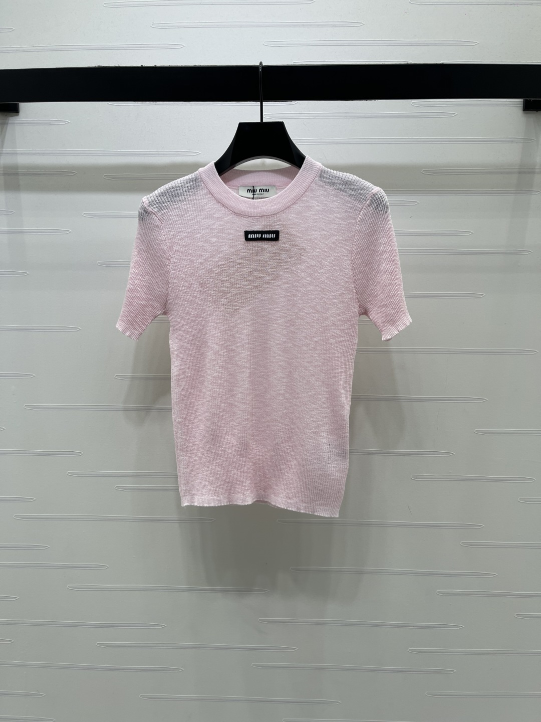 미우미우 여성 반팔 101738 Miu Miu T Shirt