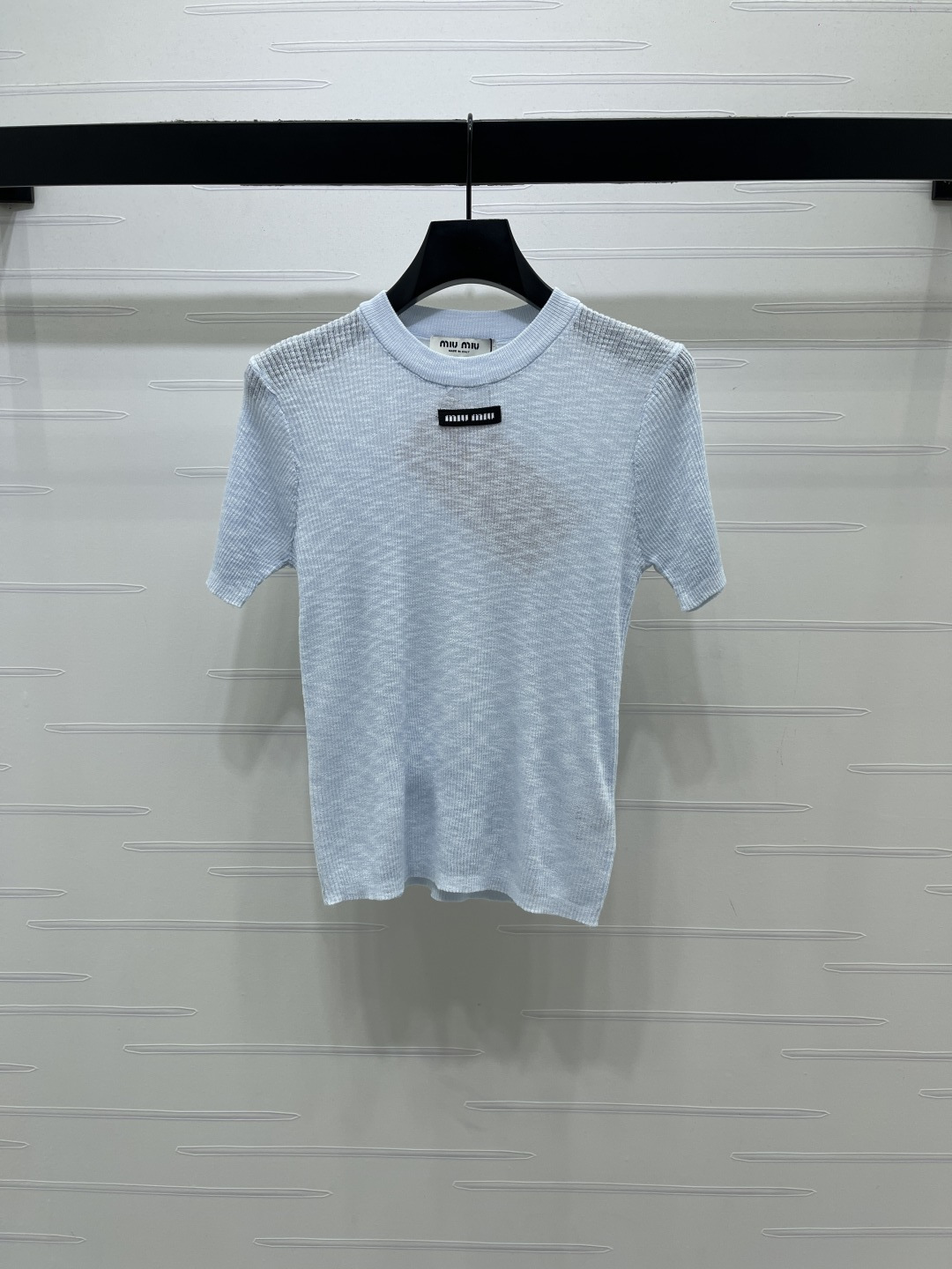 미우미우 여성 반팔 101739 Miu Miu T Shirt