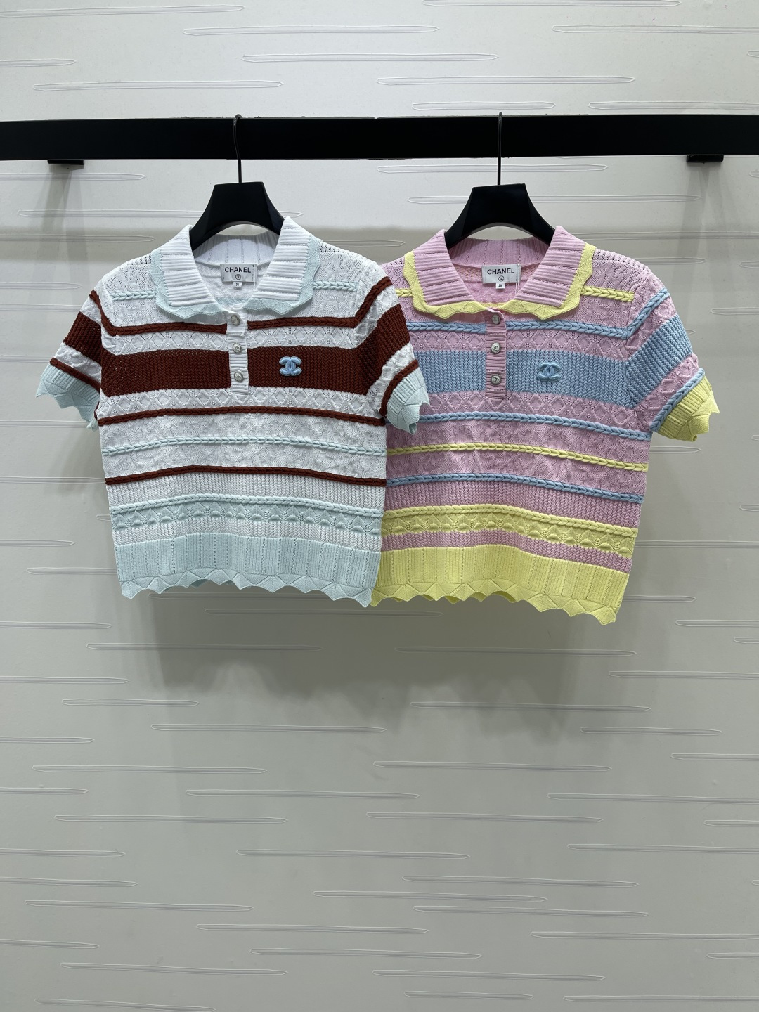 샤넬 여성 반팔 104001 Chanel T Shirt