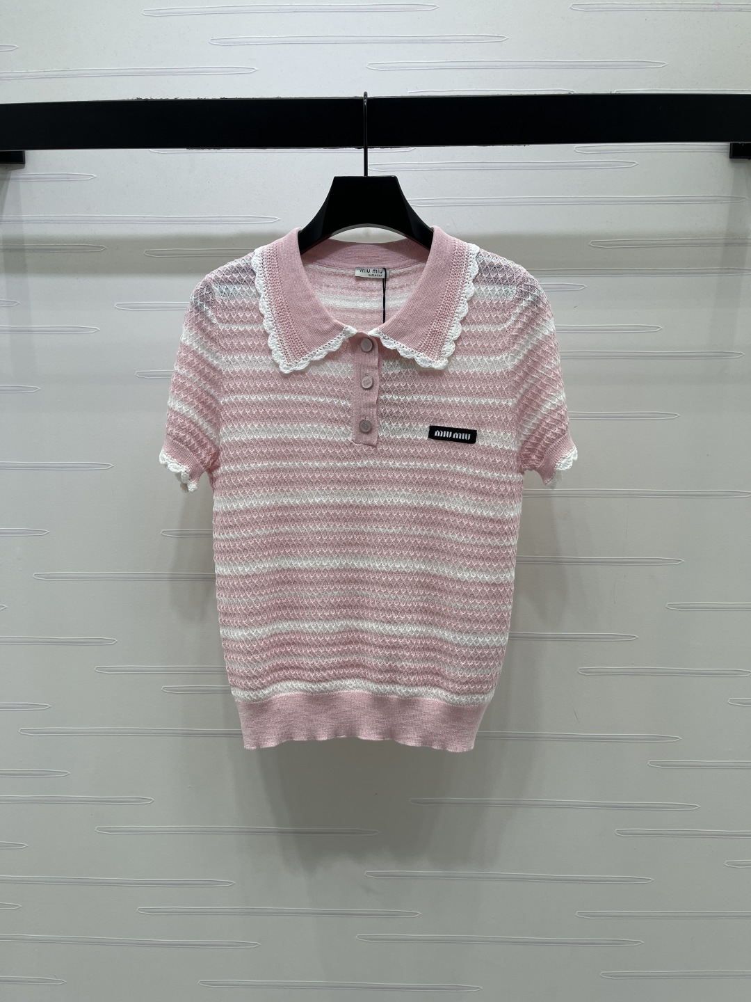 미우미우 여성 반팔 101736 Miu Miu T Shirt