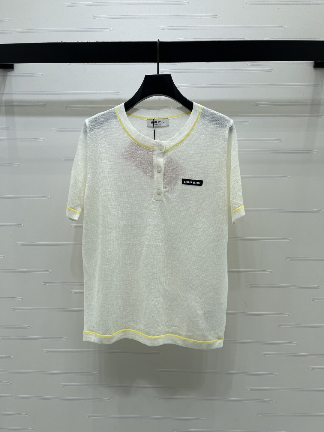 미우미우 여성 반팔 101733 Miu Miu T Shirt