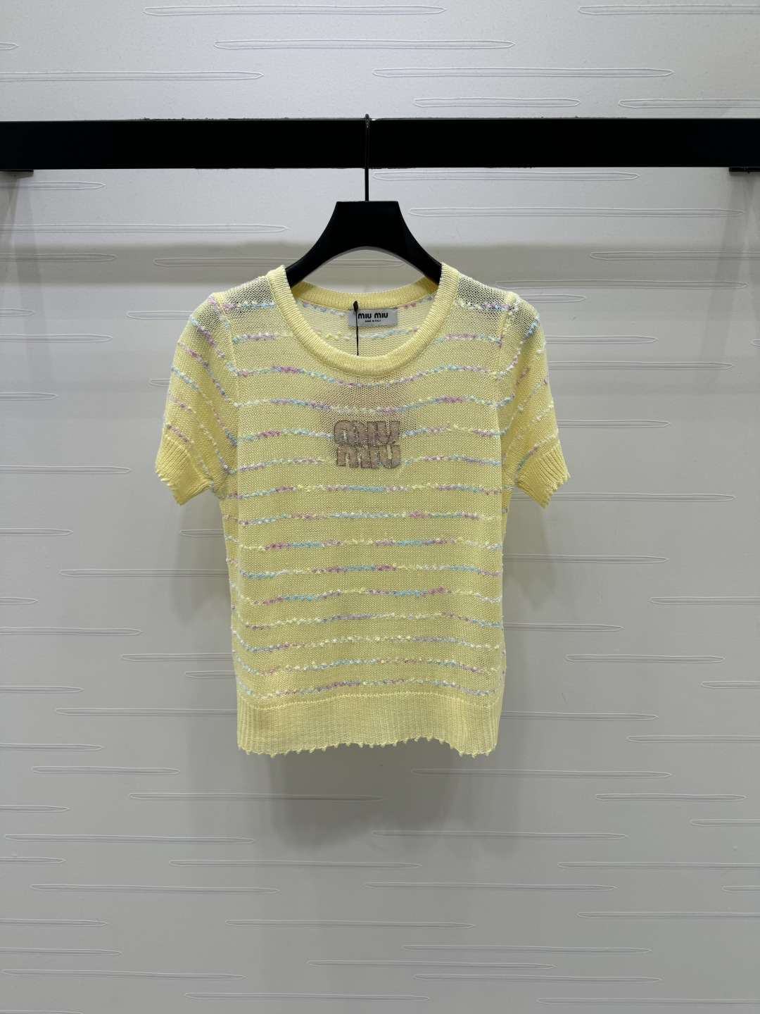 미우미우 여성 반팔 101695 Miu Miu T Shirt