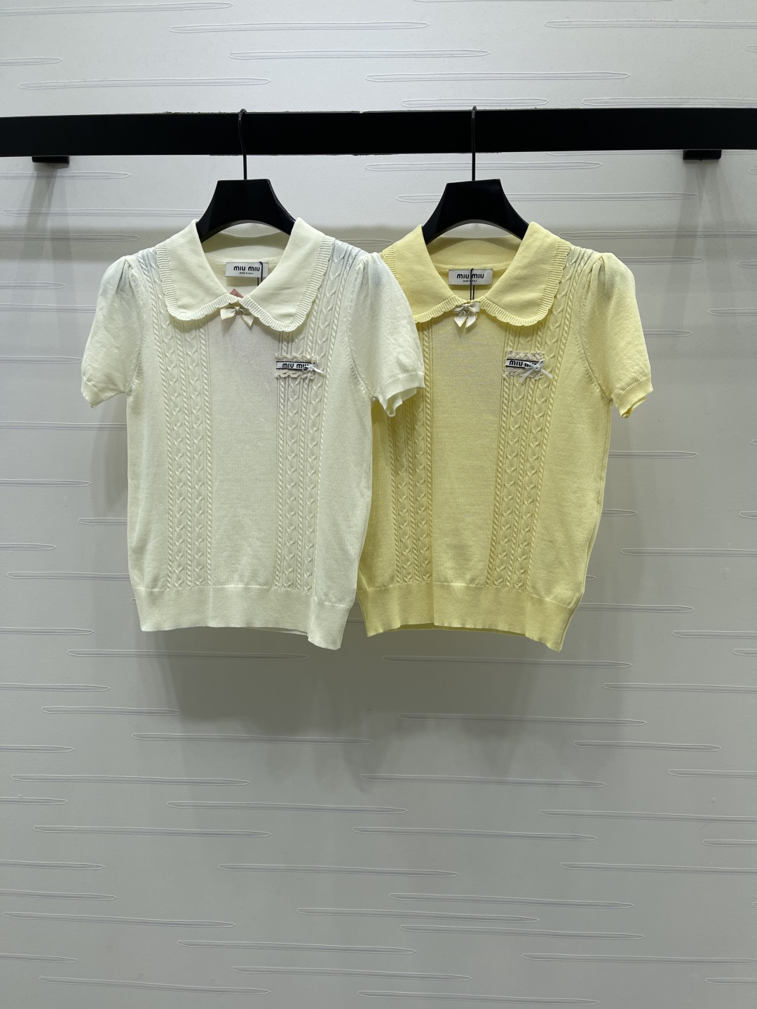 미우미우 여성 반팔 101702 Miu Miu T Shirt