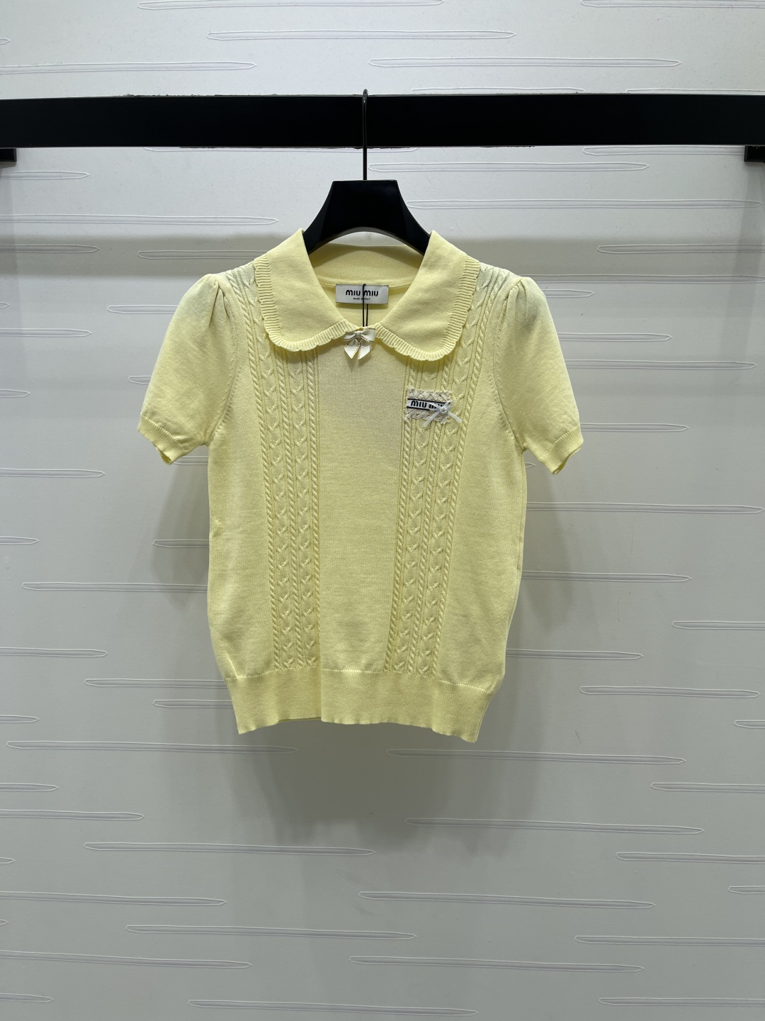 미우미우 여성 반팔 101699 Miu Miu T Shirt