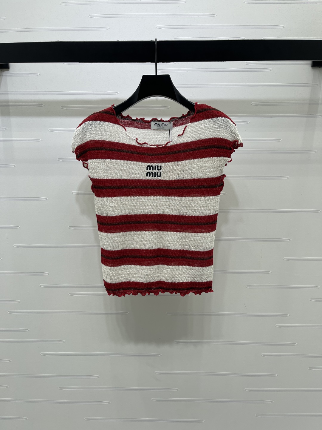 미우미우 여성 반팔 101716 Miu Miu T Shirt