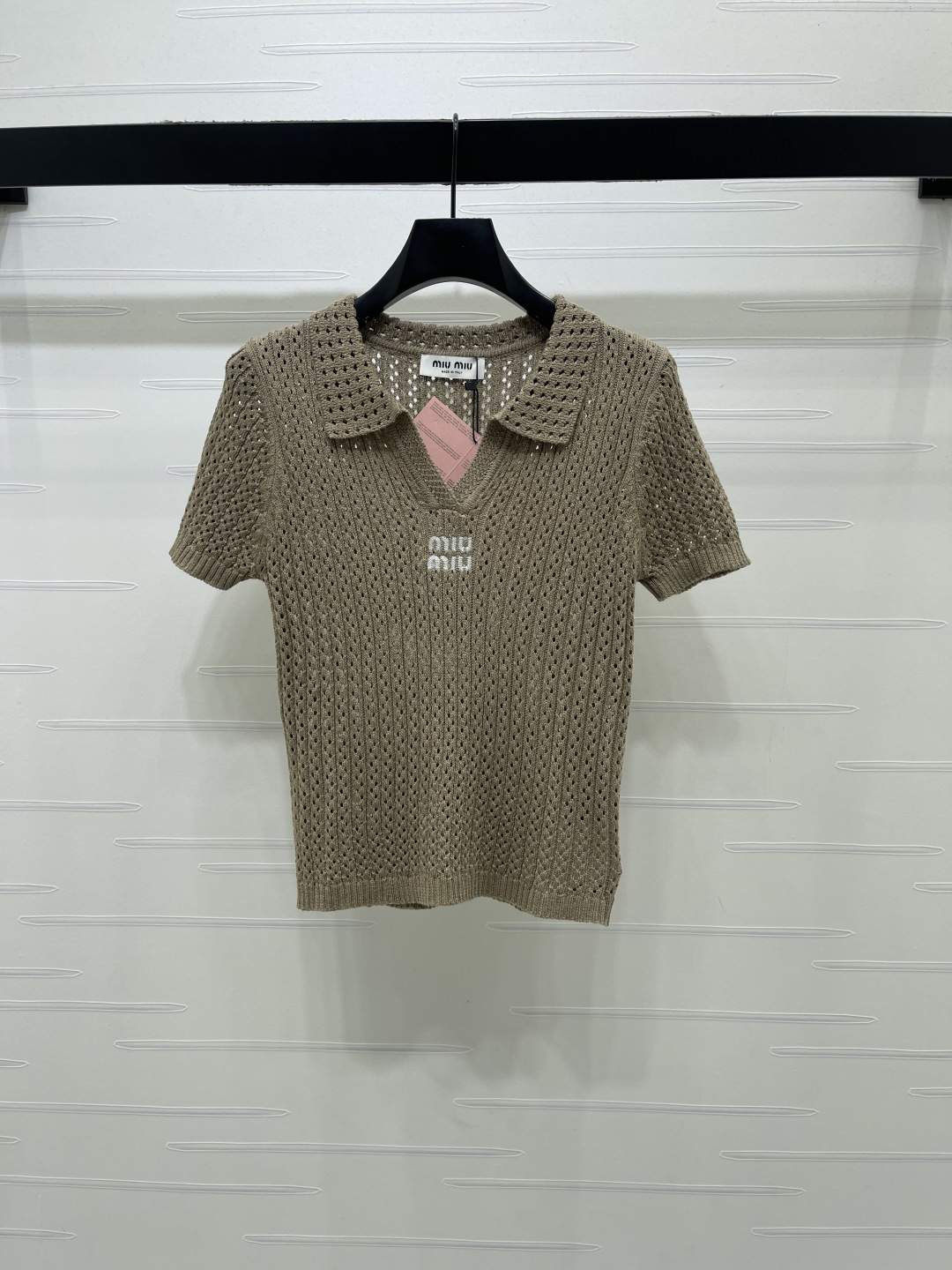 미우미우 여성 반팔 101707 Miu Miu T Shirt