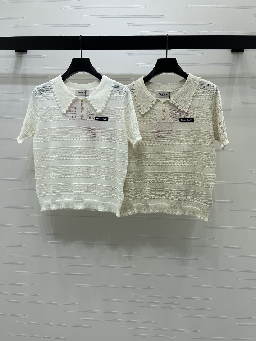 미우미우 여성 반팔 101705 Miu Miu T Shirt