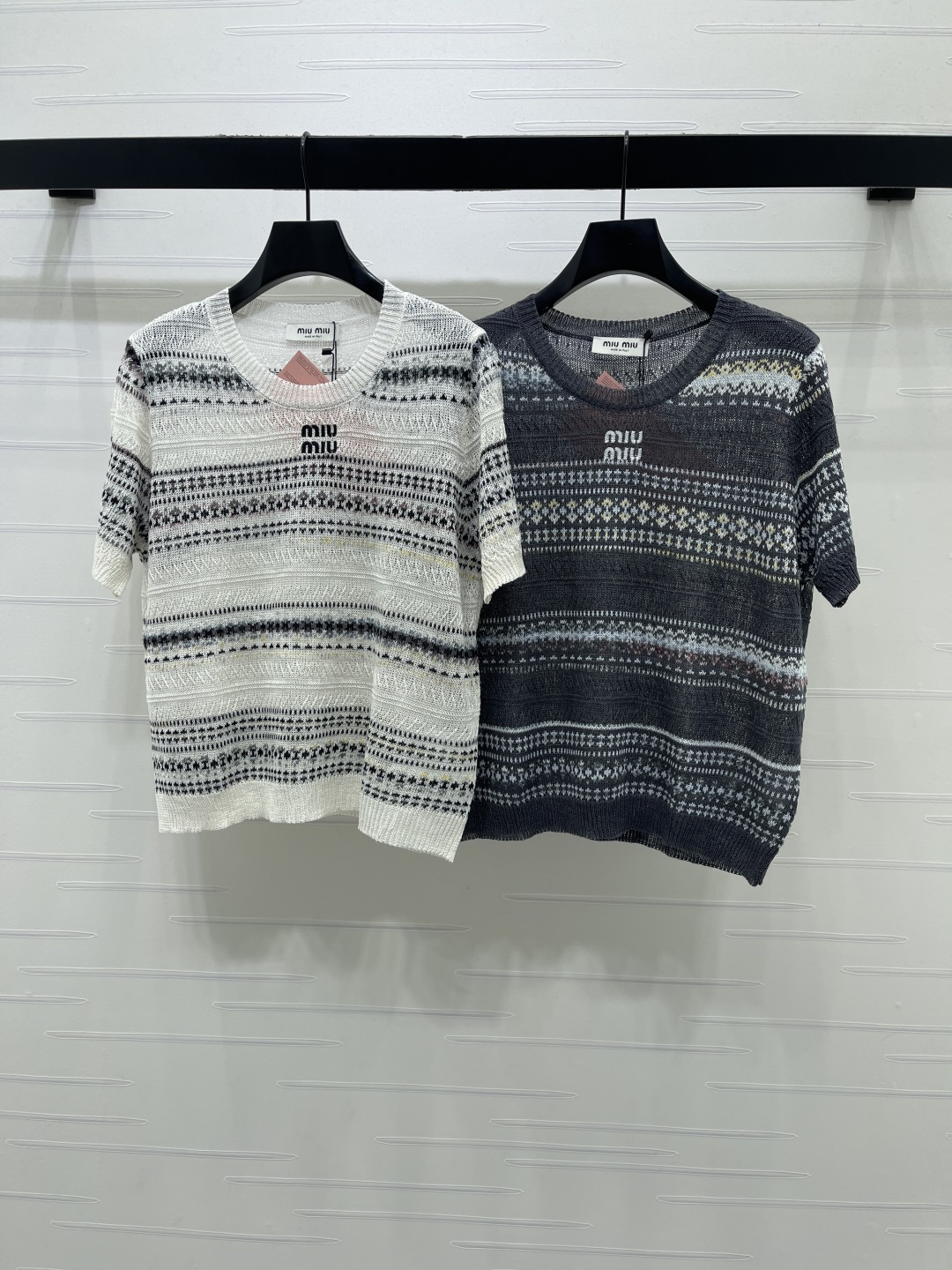 미우미우 여성 반팔 101709 Miu Miu T Shirt