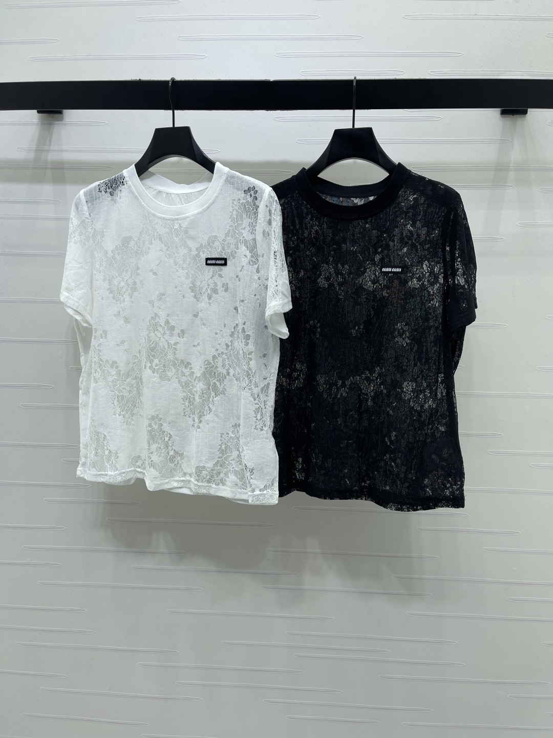 미우미우 여성 반팔 101682 Miu Miu T Shirt