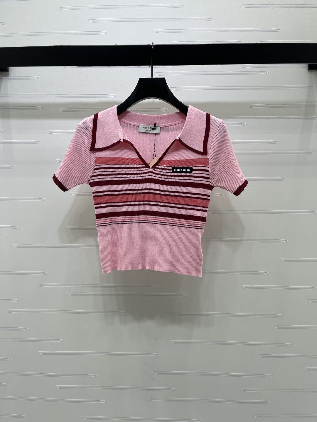 미우미우 여성 반팔 101691 Miu Miu T Shirt