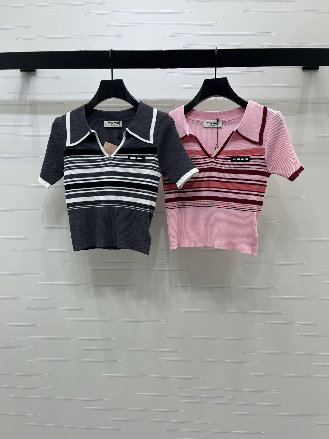 미우미우 여성 반팔 101692 Miu Miu T Shirt