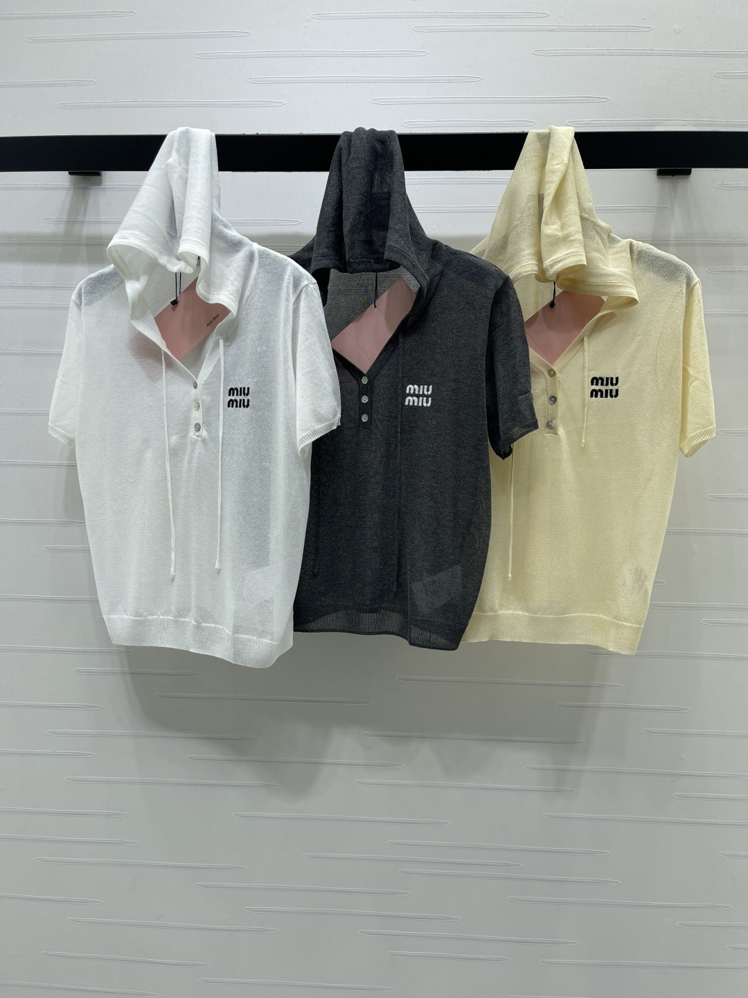 미우미우 여성 반팔 101672 Miu Miu T Shirt