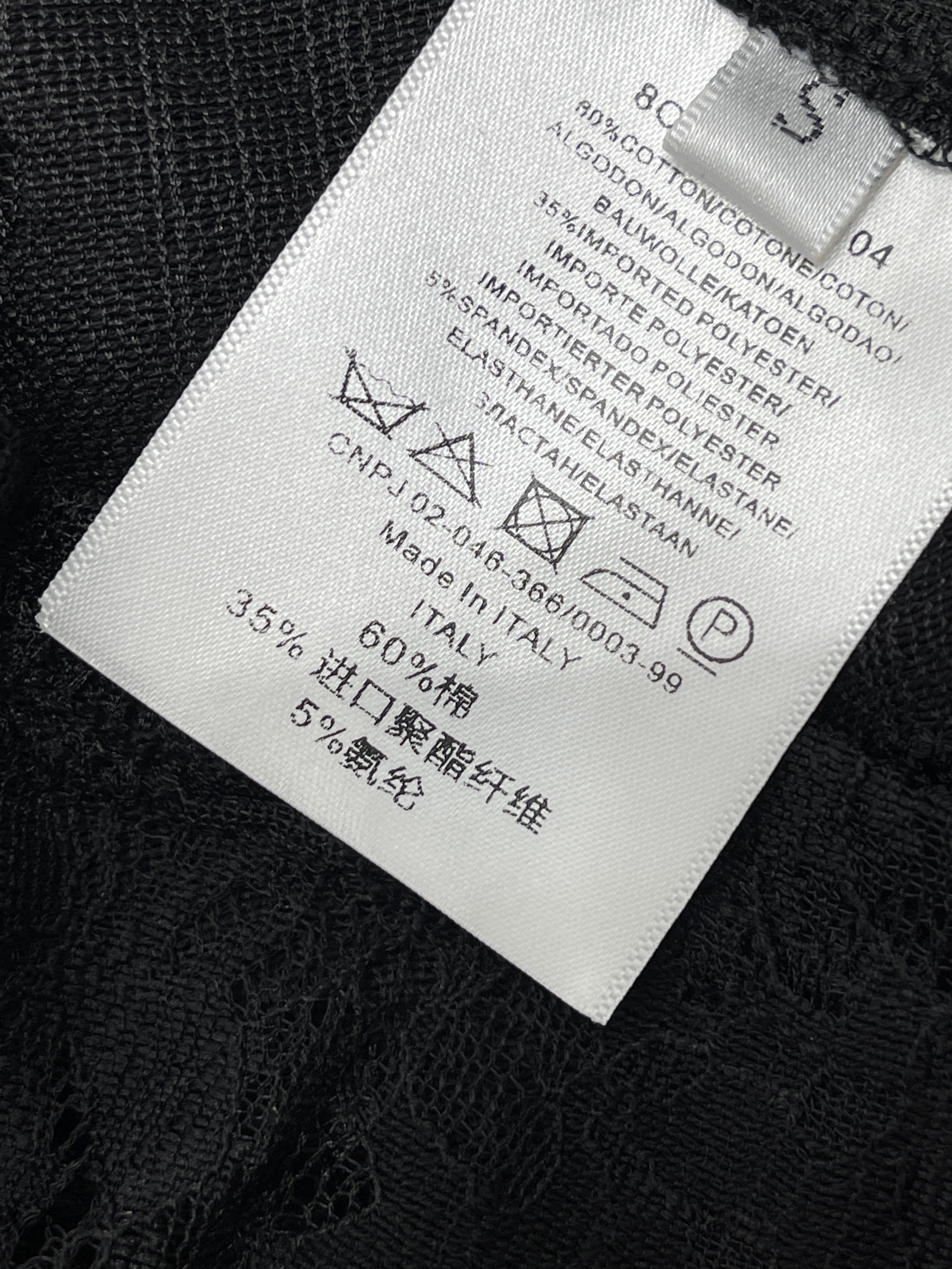 미우미우 레이스 크로셰 라운드넥 반팔 탑 상세 이미지 18