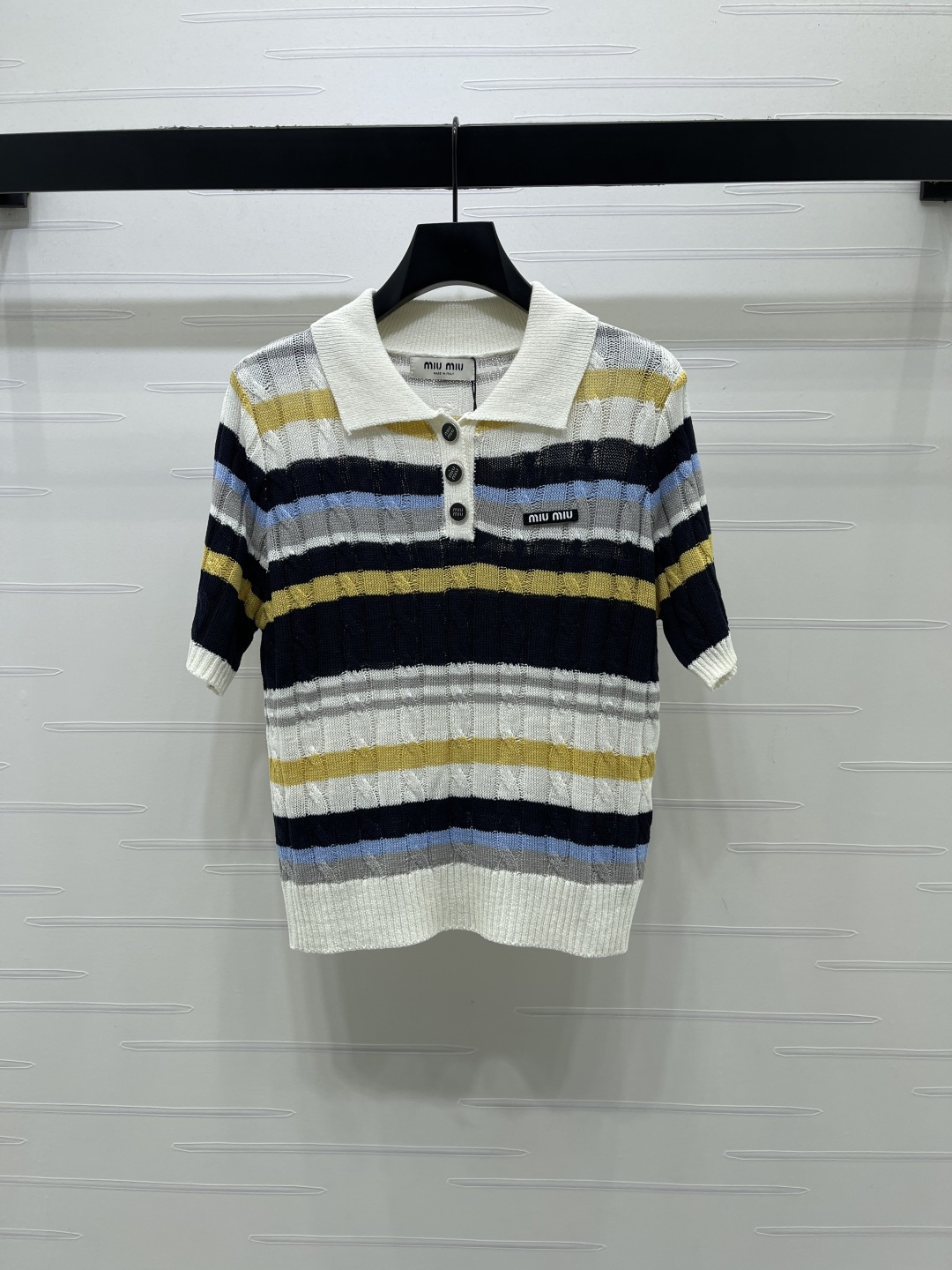 미우미우 여성 반팔 101642 Miu Miu T Shirt