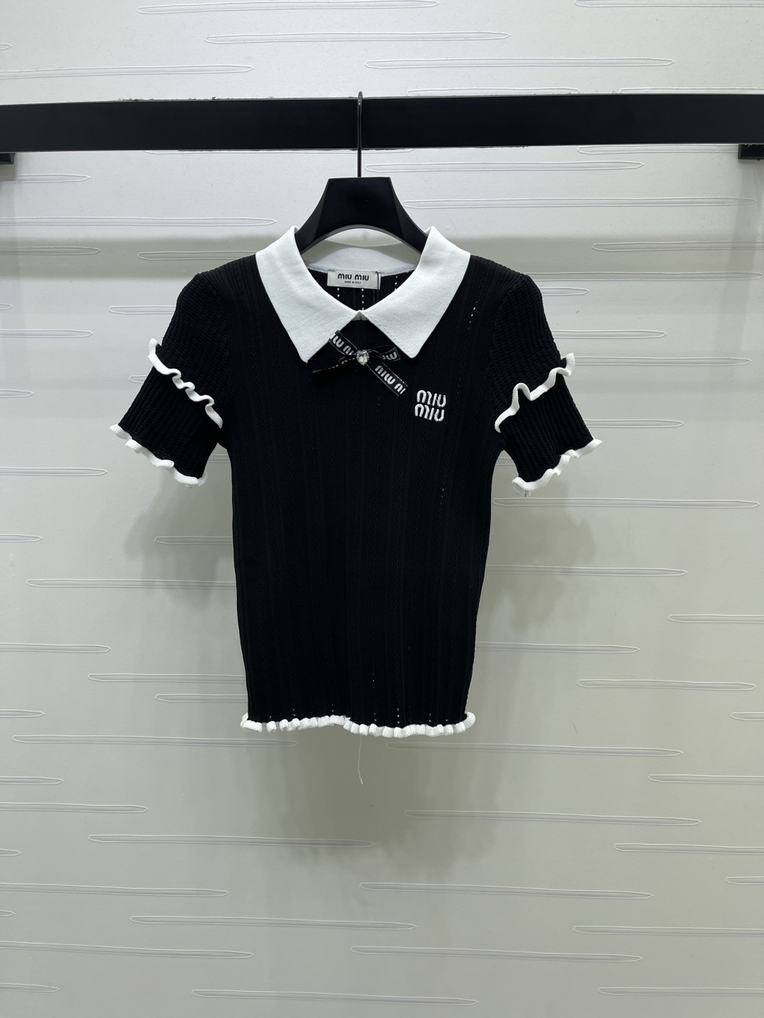 미우미우 여성 반팔 101662 Miu Miu T Shirt