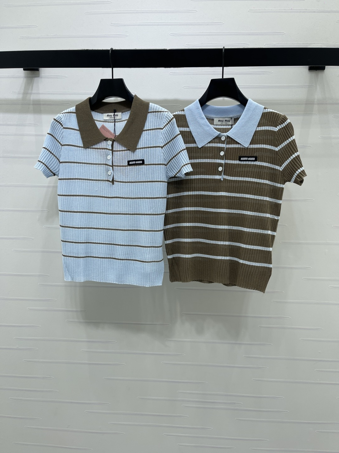 미우미우 여성 반팔 101650 Miu Miu T Shirt
