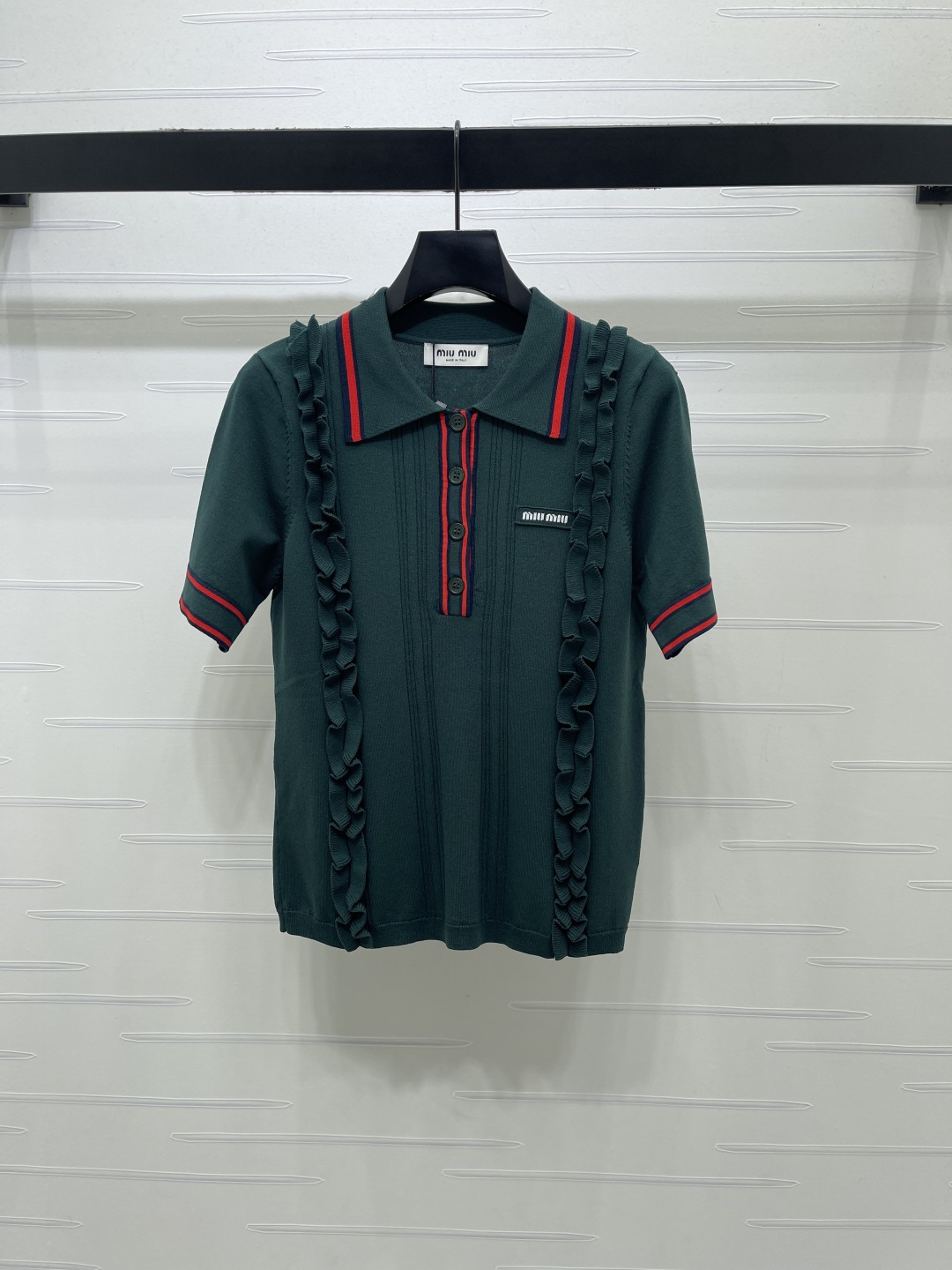 미우미우 여성 반팔 101643 Miu Miu T Shirt