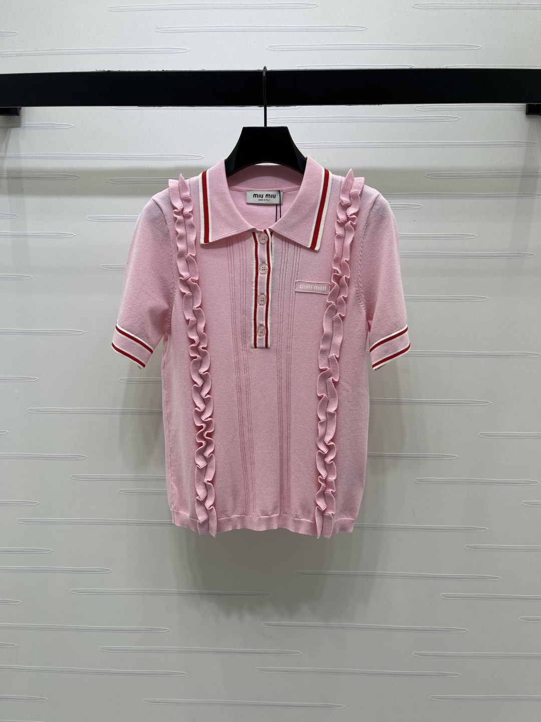 미우미우 여성 반팔 101647 Miu Miu T Shirt