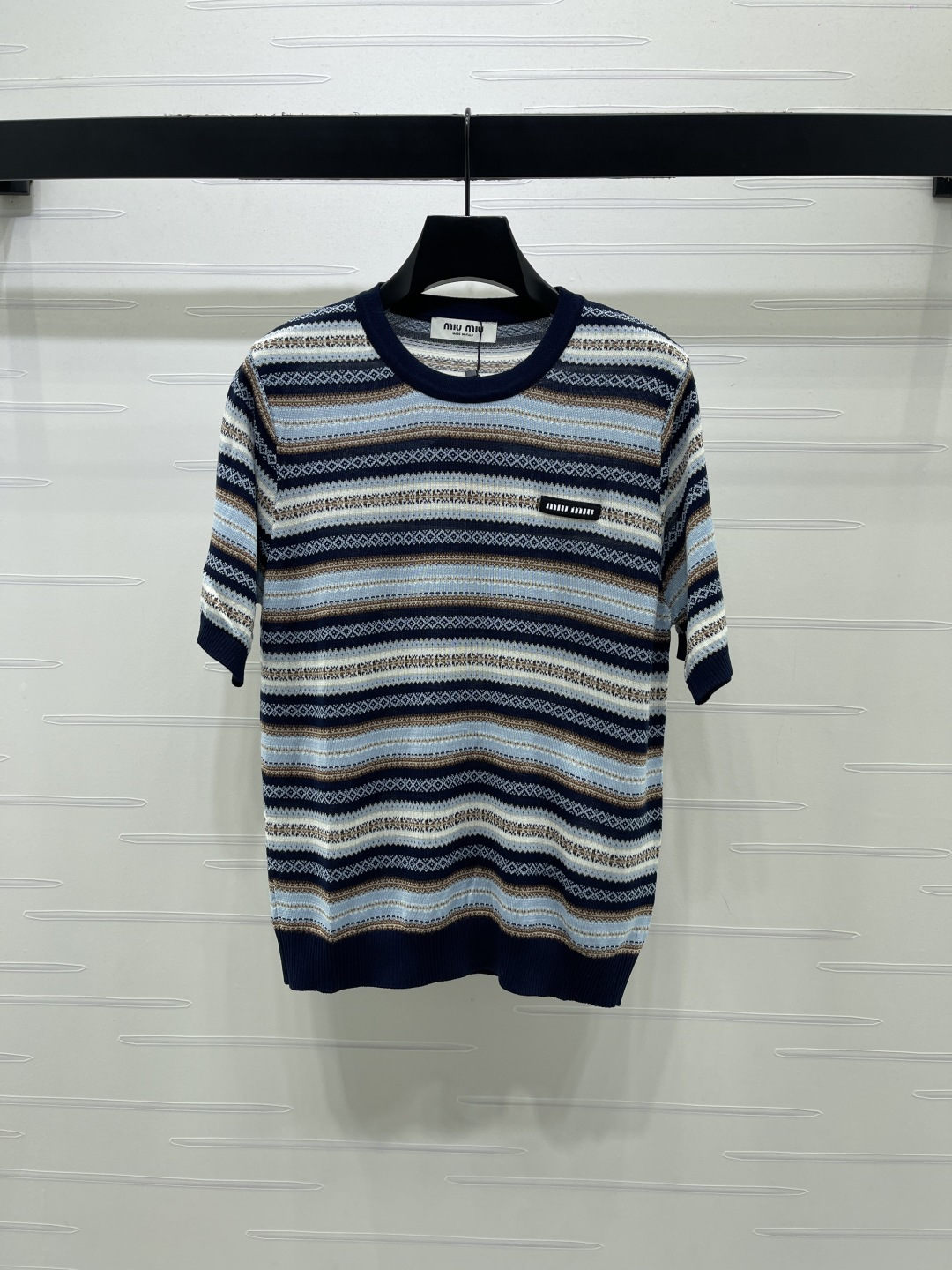 미우미우 여성 반팔 101627 Miu Miu T Shirt