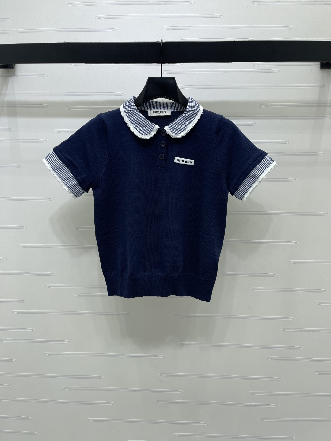 미우미우 여성 반팔 101622 Miu Miu T Shirt