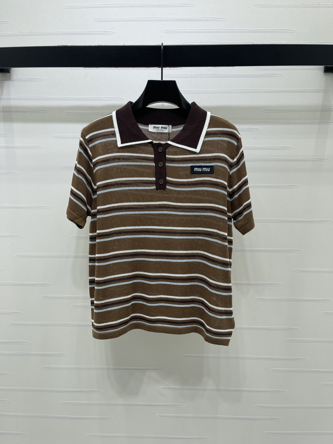 미우미우 여성 반팔 101624 Miu Miu T Shirt
