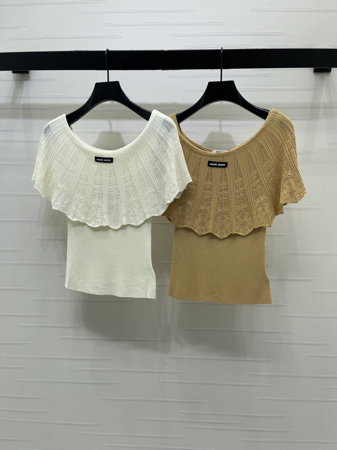미우미우 여성 반팔 101600 Miu Miu T Shirt