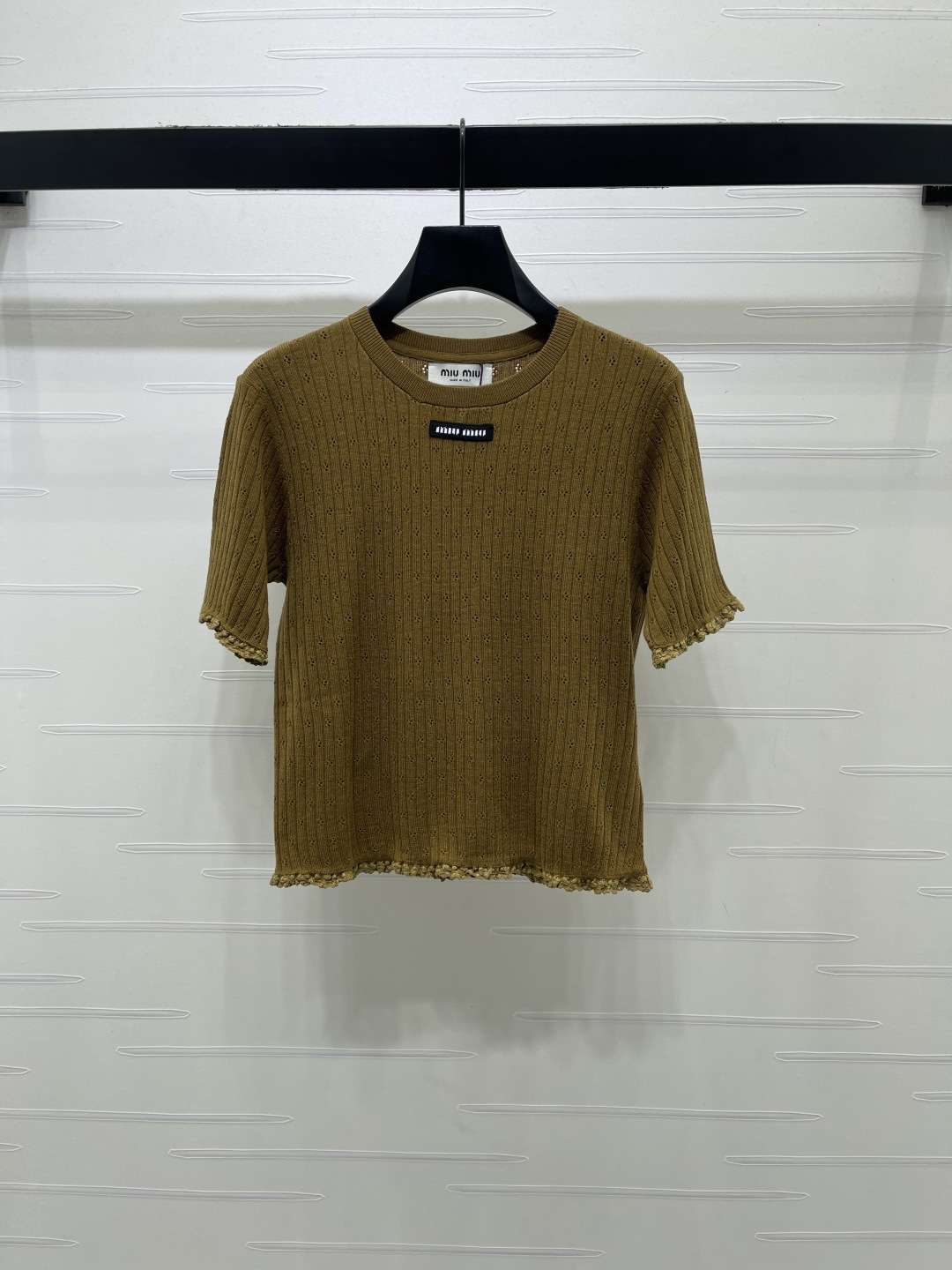 미우미우 여성 반팔 101607 Miu Miu T Shirt