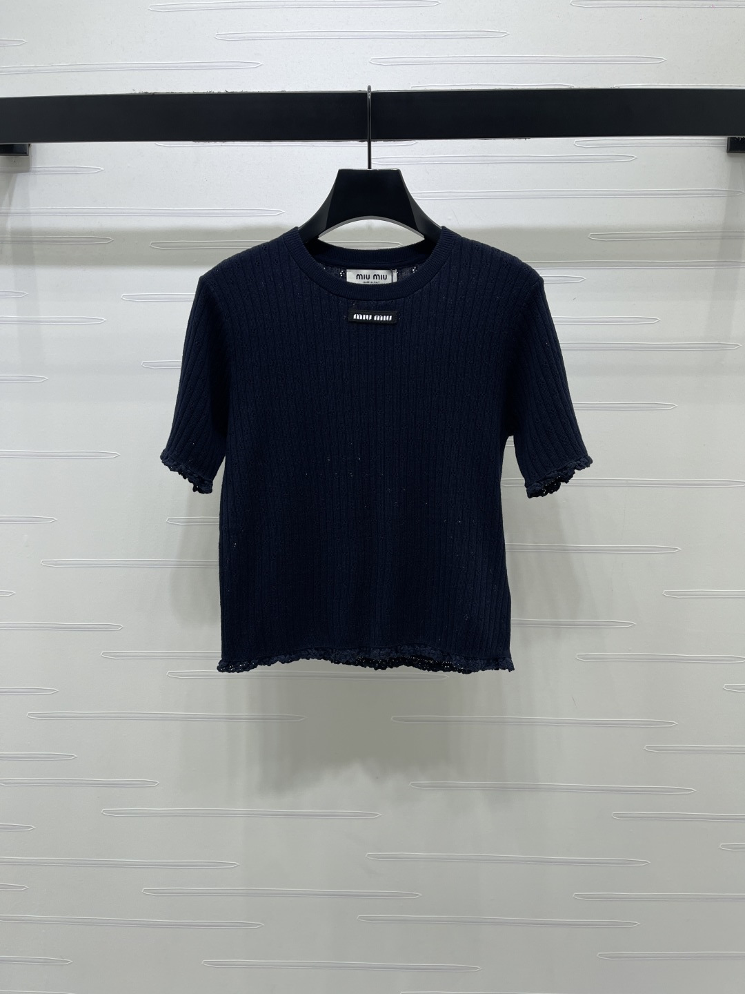 미우미우 여성 반팔 101608 Miu Miu T Shirt