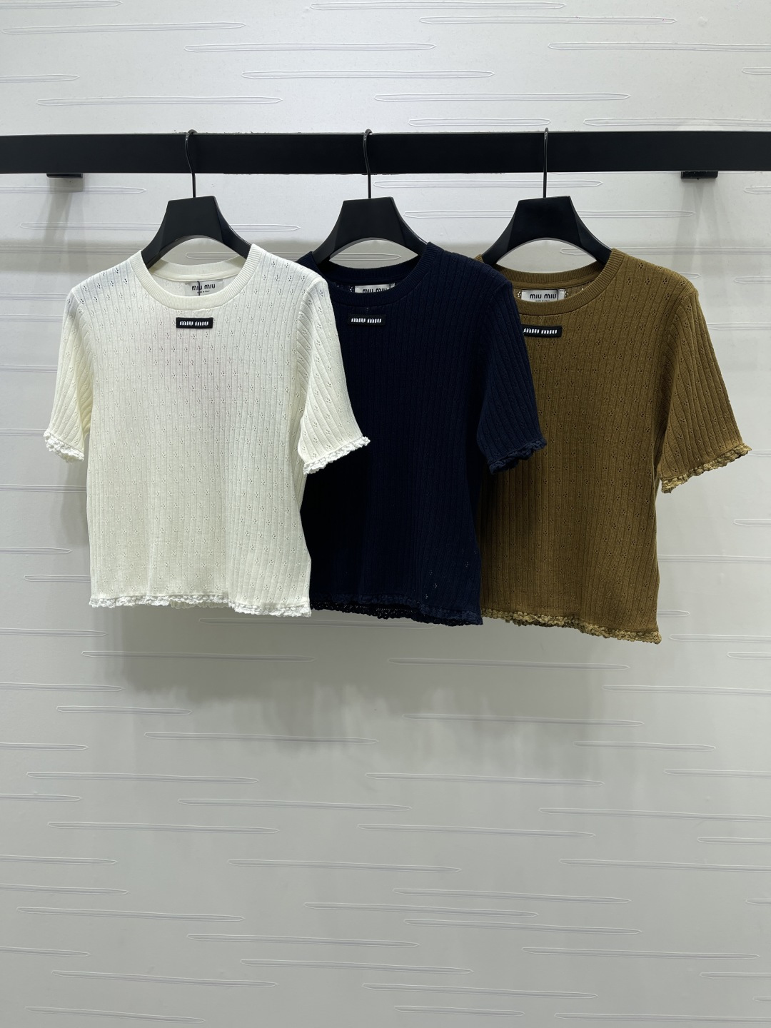 미우미우 여성 반팔 101609 Miu Miu T Shirt