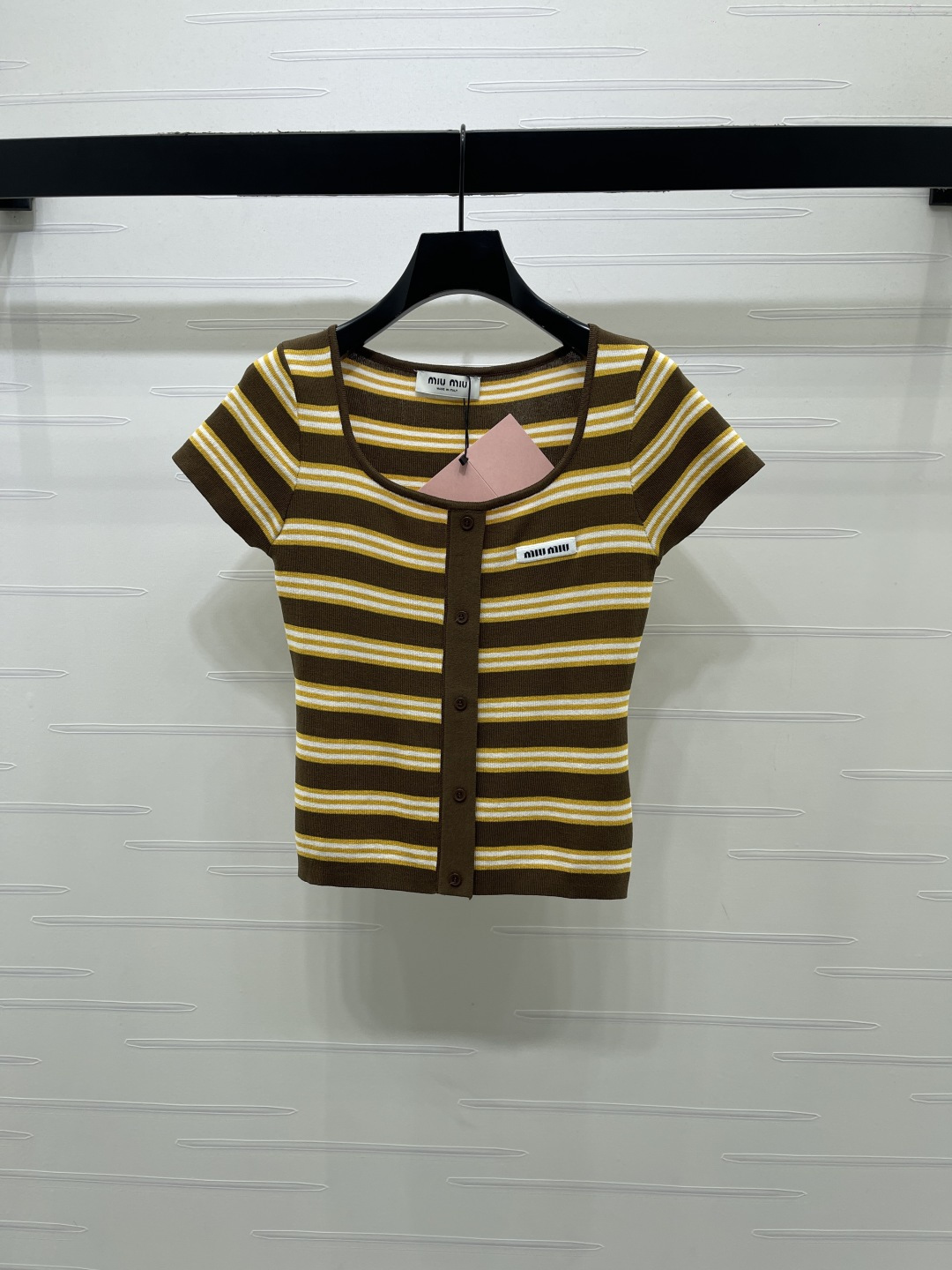 미우미우 여성 반팔 101584 Miu Miu T Shirt