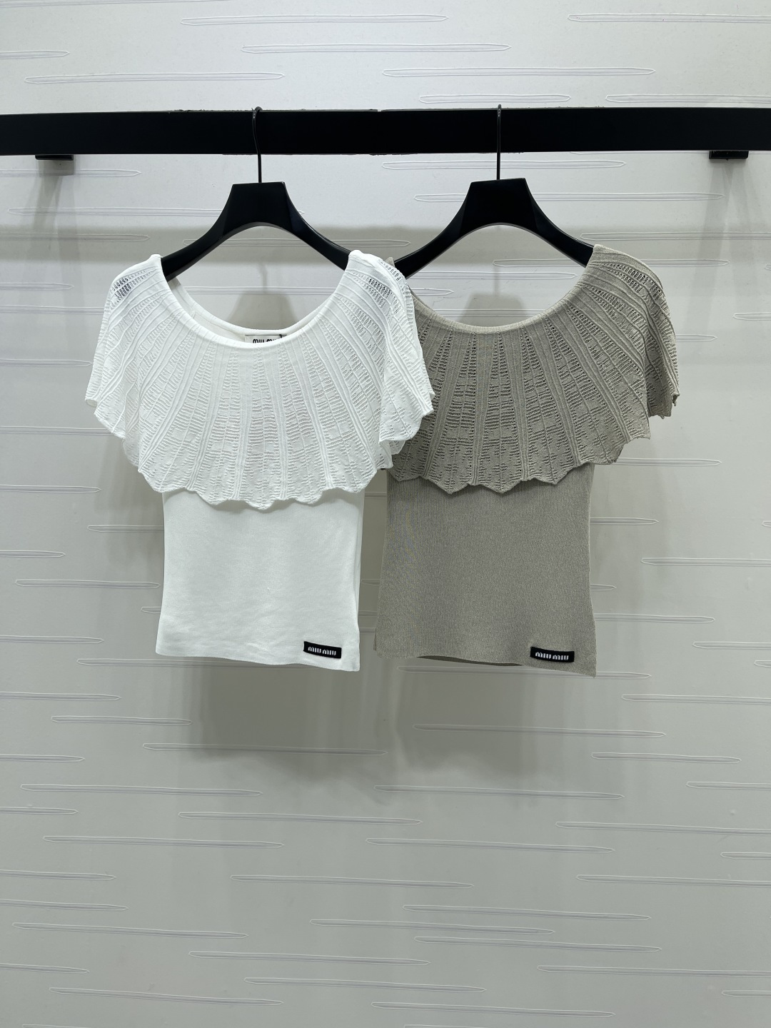 미우미우 여성 반팔 101579 Miu Miu T Shirt