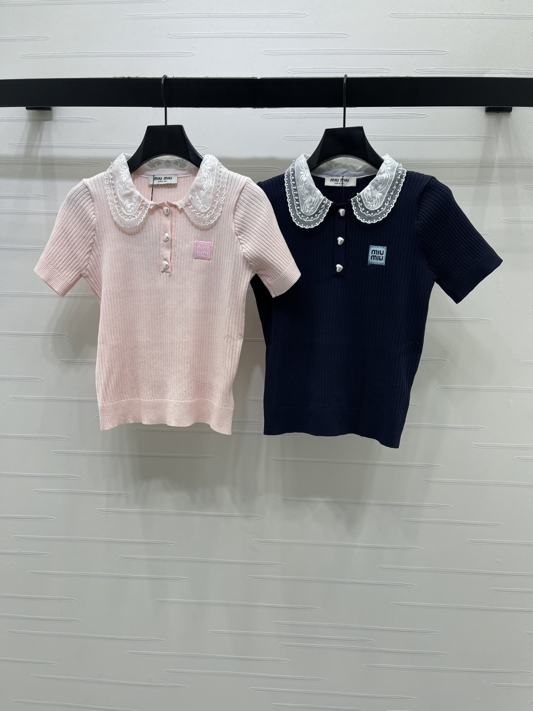 미우미우 여성 반팔 101567 Miu Miu T Shirt