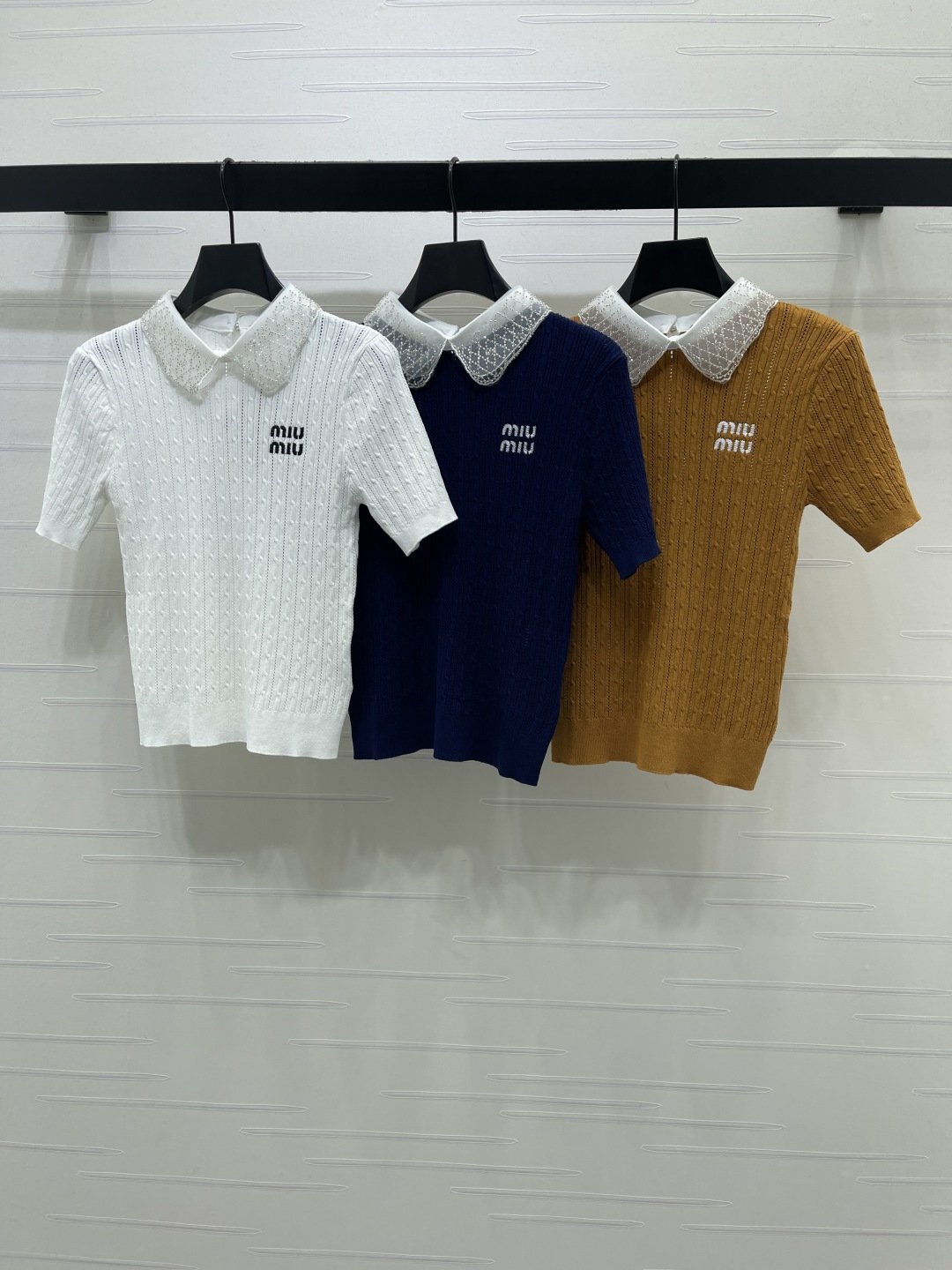 미우미우 여성 반팔 101571 Miu Miu T Shirt