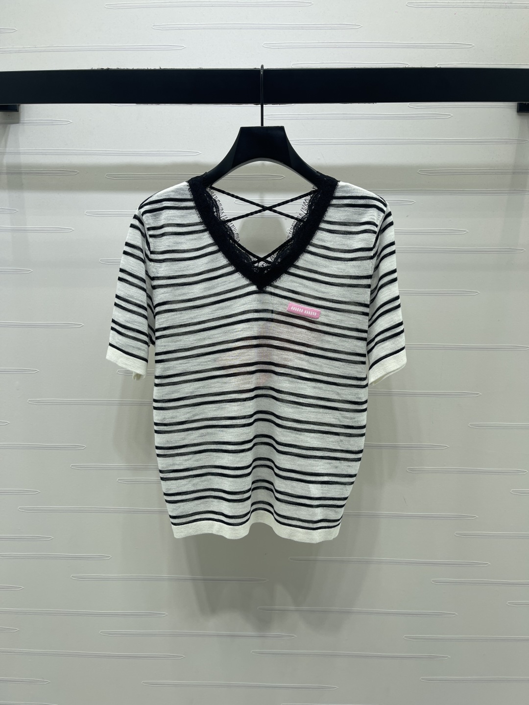 미우미우 여성 반팔 101554 Miu Miu T Shirt