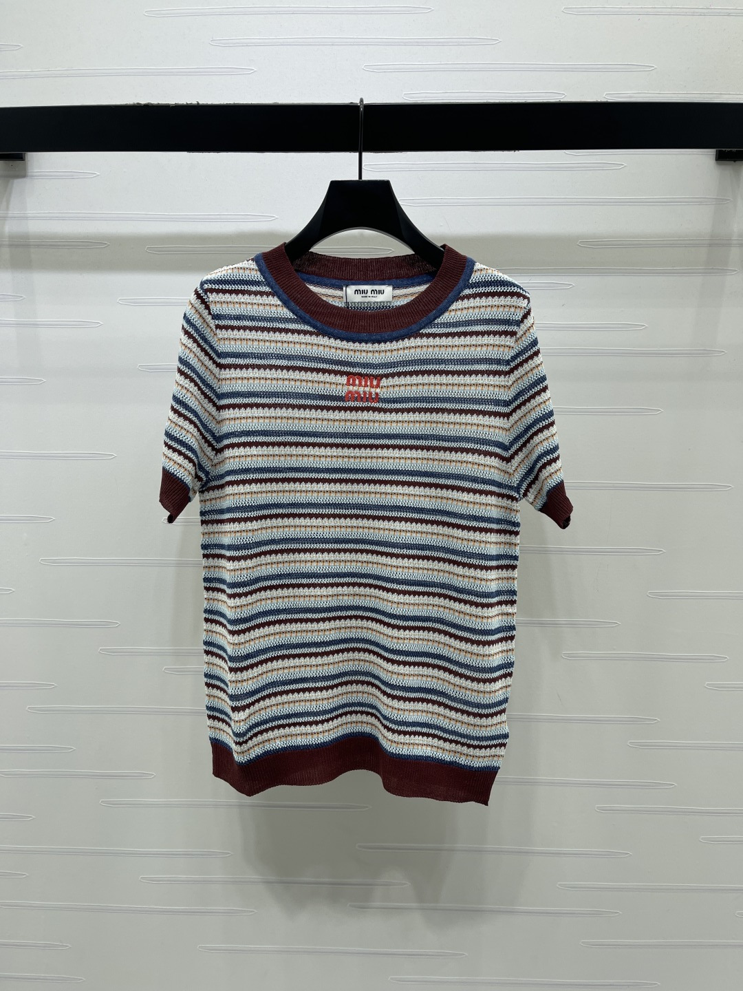 미우미우 여성 반팔 116996 Miu Miu T Shirt