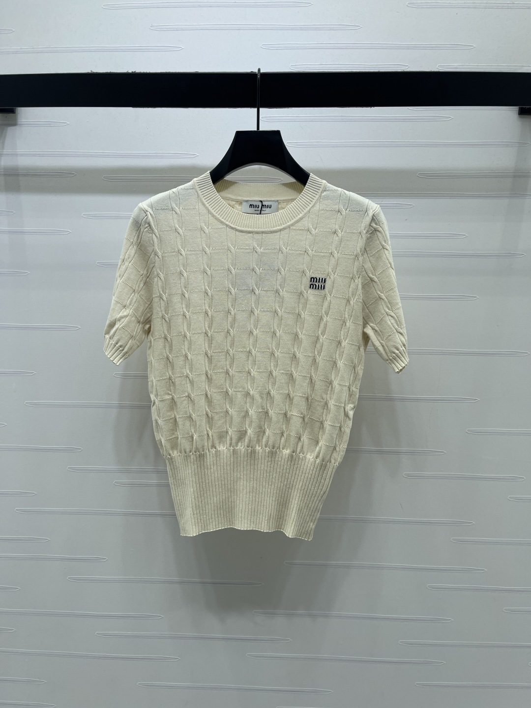 미우미우 여성 반팔 132134 Miu Miu T Shirt