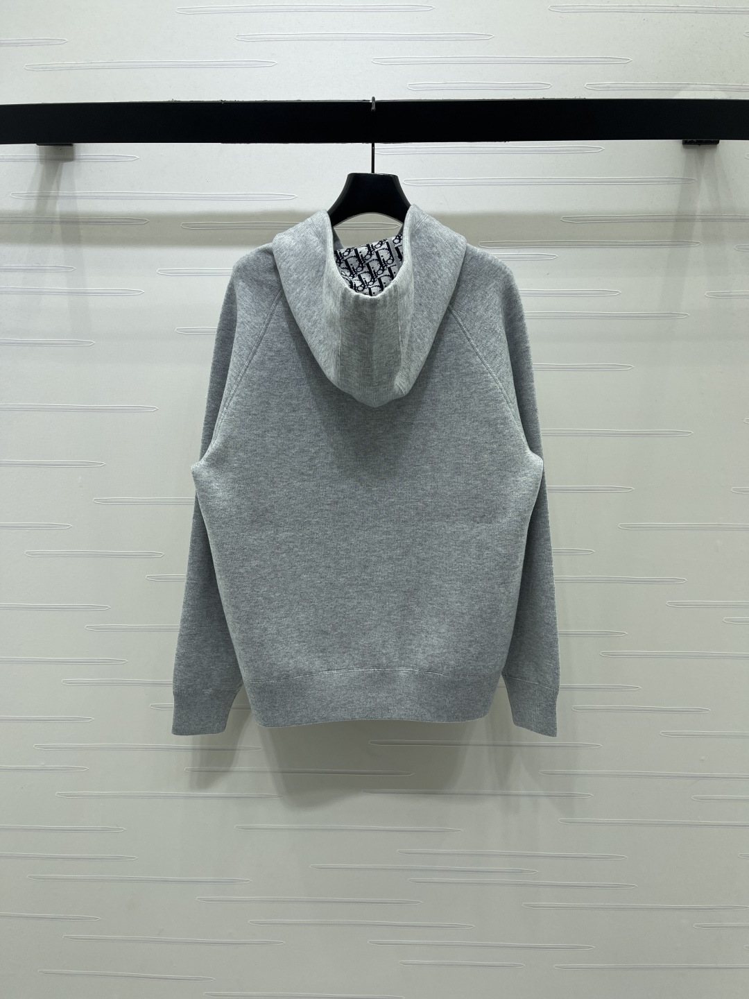 DIOR Embroidered Logo Reversible Hoodie Zip Jacket