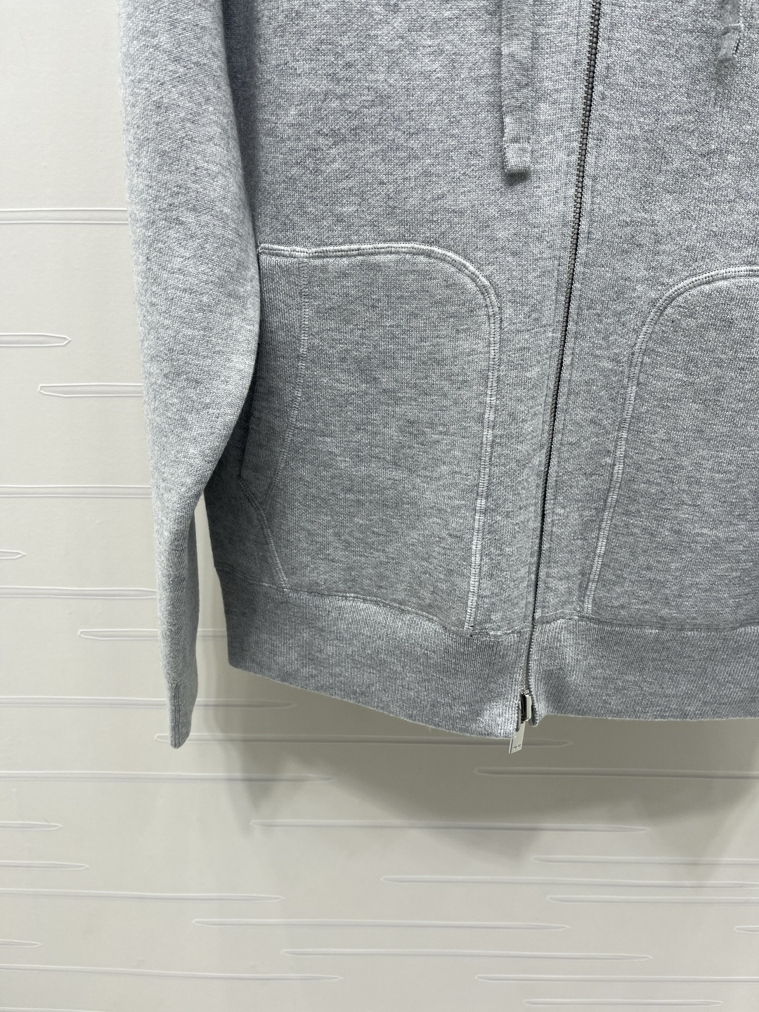 DIOR Embroidered Logo Reversible Hoodie Zip Jacket