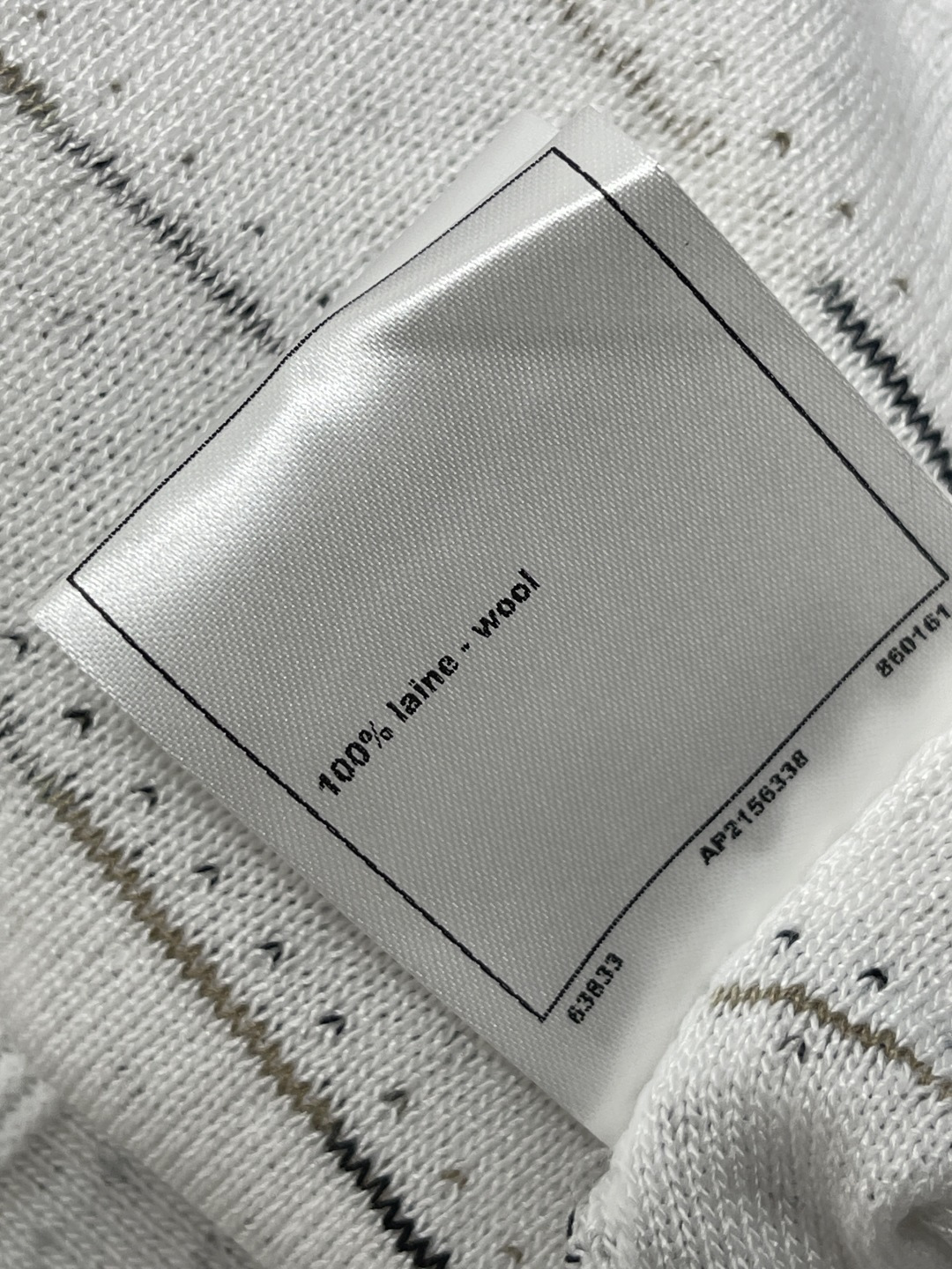 Chanel Hollow Knit Sleeveless A-line Mini Dress